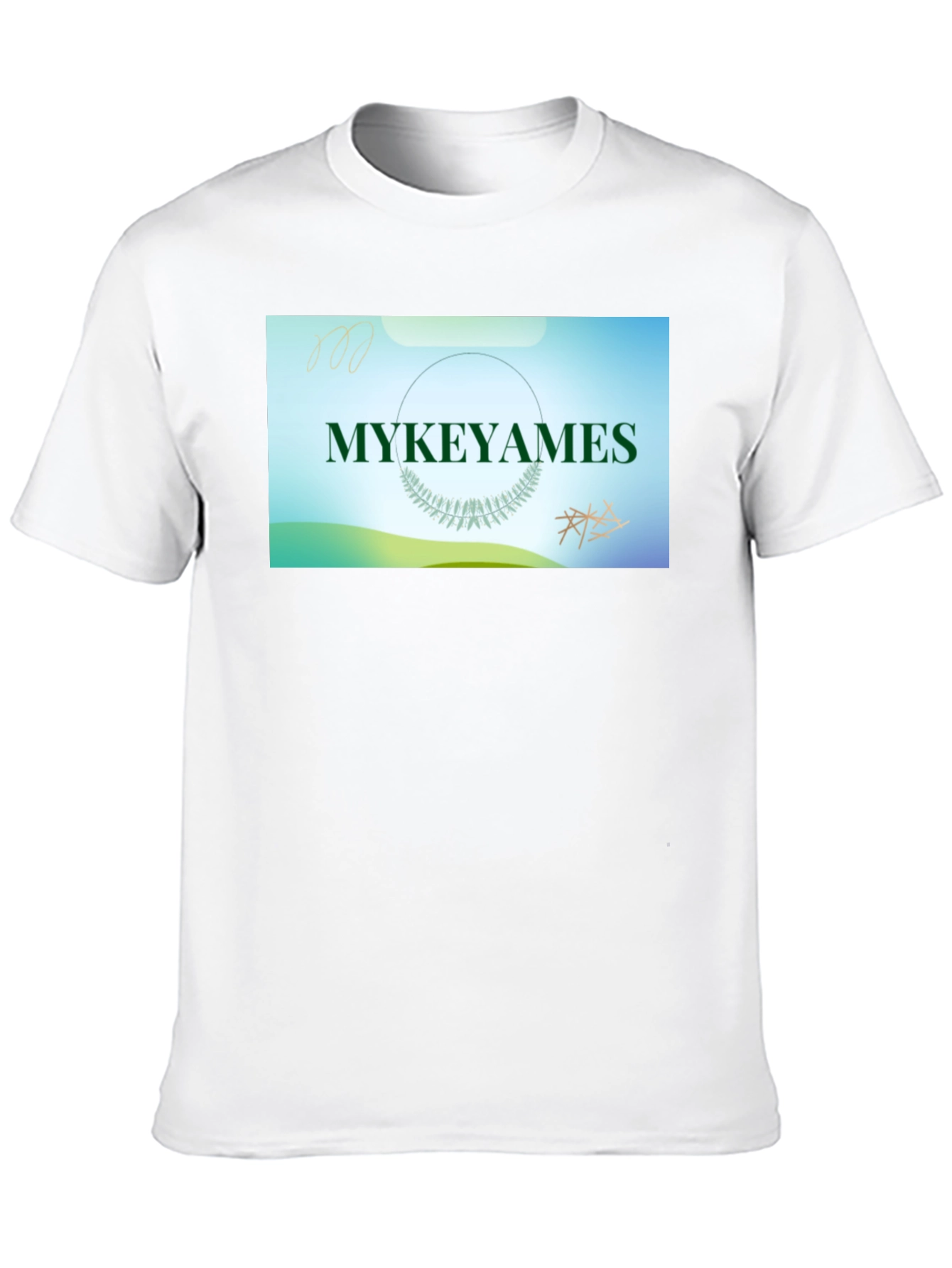 Black Mykeyames Graphic Tee - Trendy Casual Wear view 10
