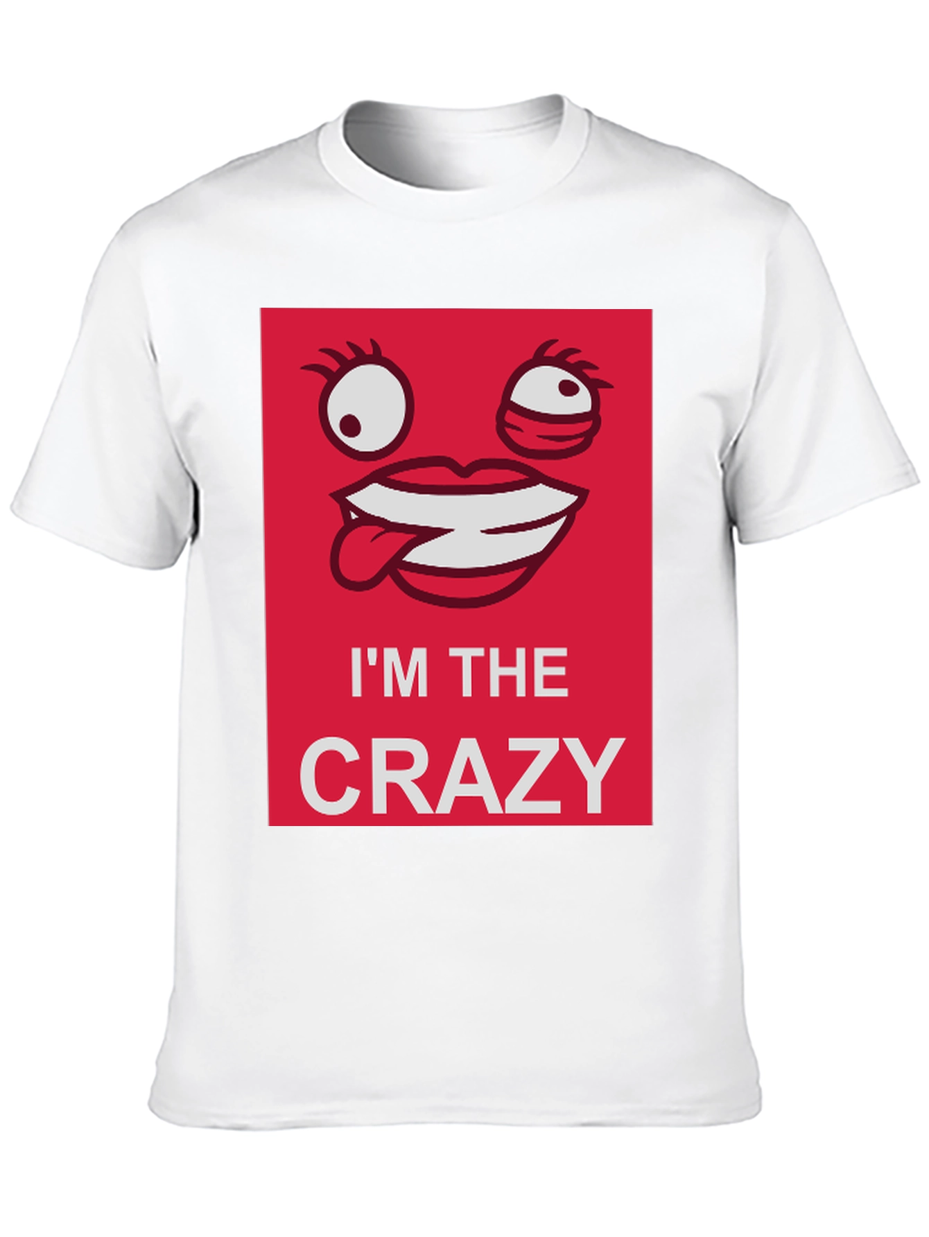 Black I'm The Crazy Graphic T-Shirt - Black view 10
