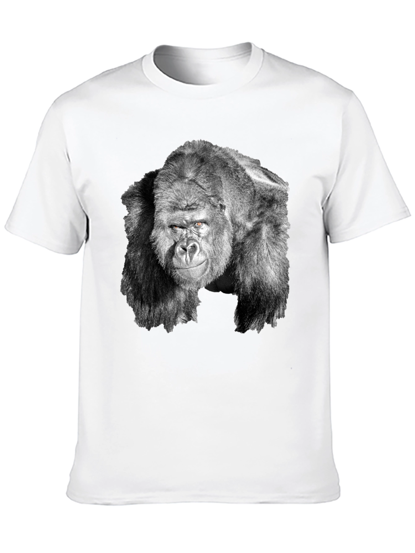 Black Gorilla Graphic Tee - Cool Black T-Shirt for Men view 10