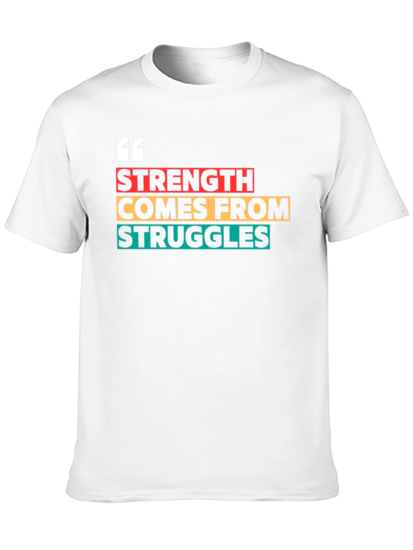 Black Strength from Struggles Graphic Tee view 10
