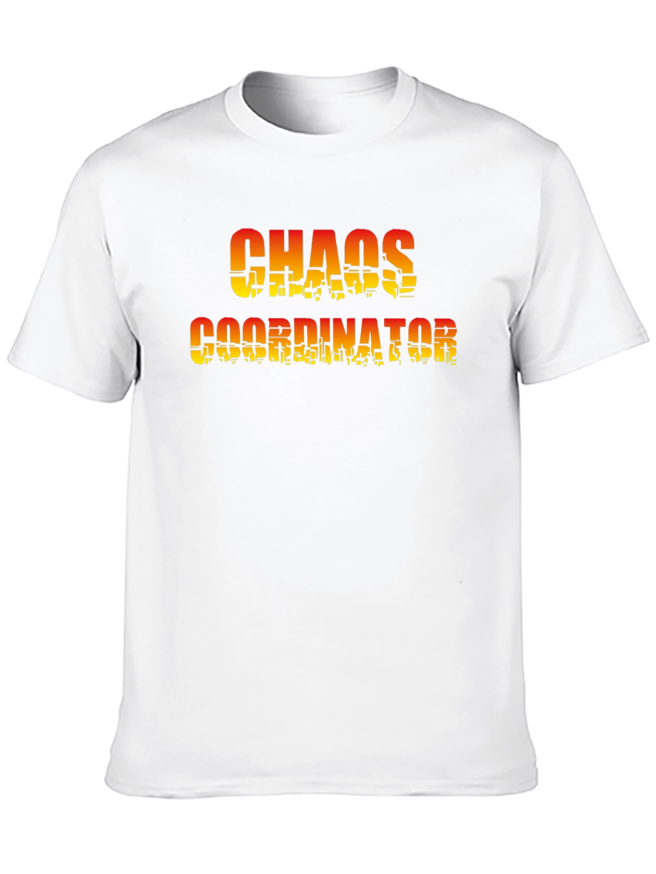 Black Chaos Coordinator Black T-Shirt view 10