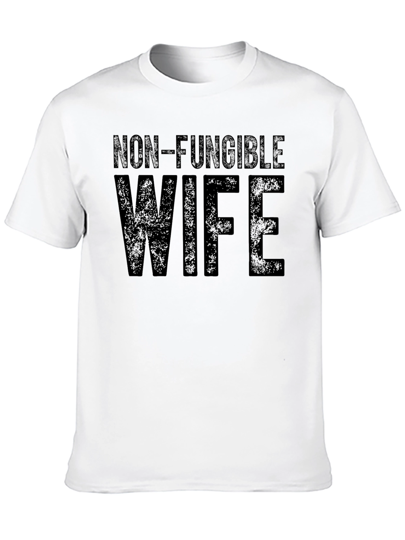 Black Non-Fungible Wife Black Graphic T-Shirt view 10