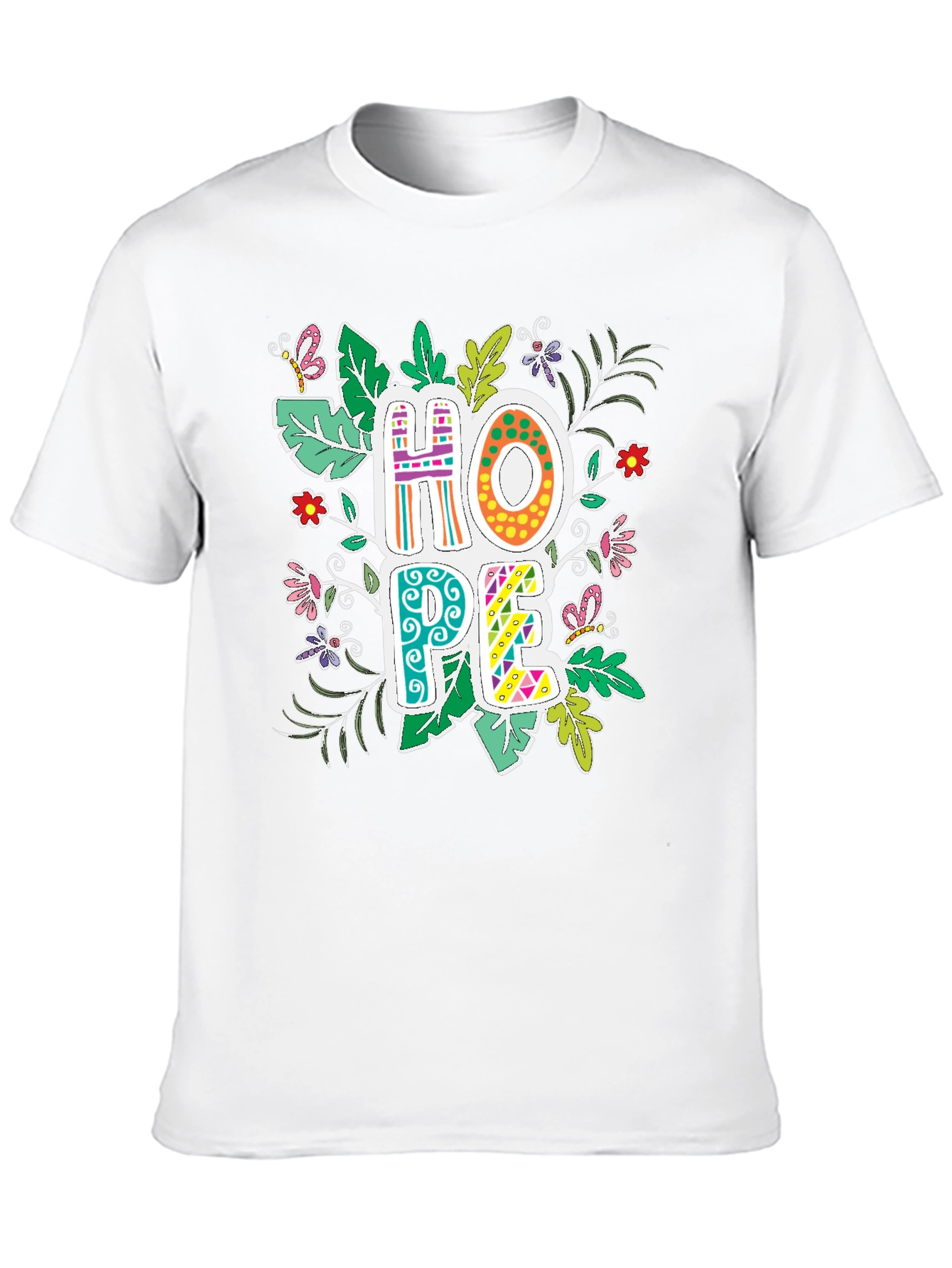 Black HOPE Graphic Print Tee view 10