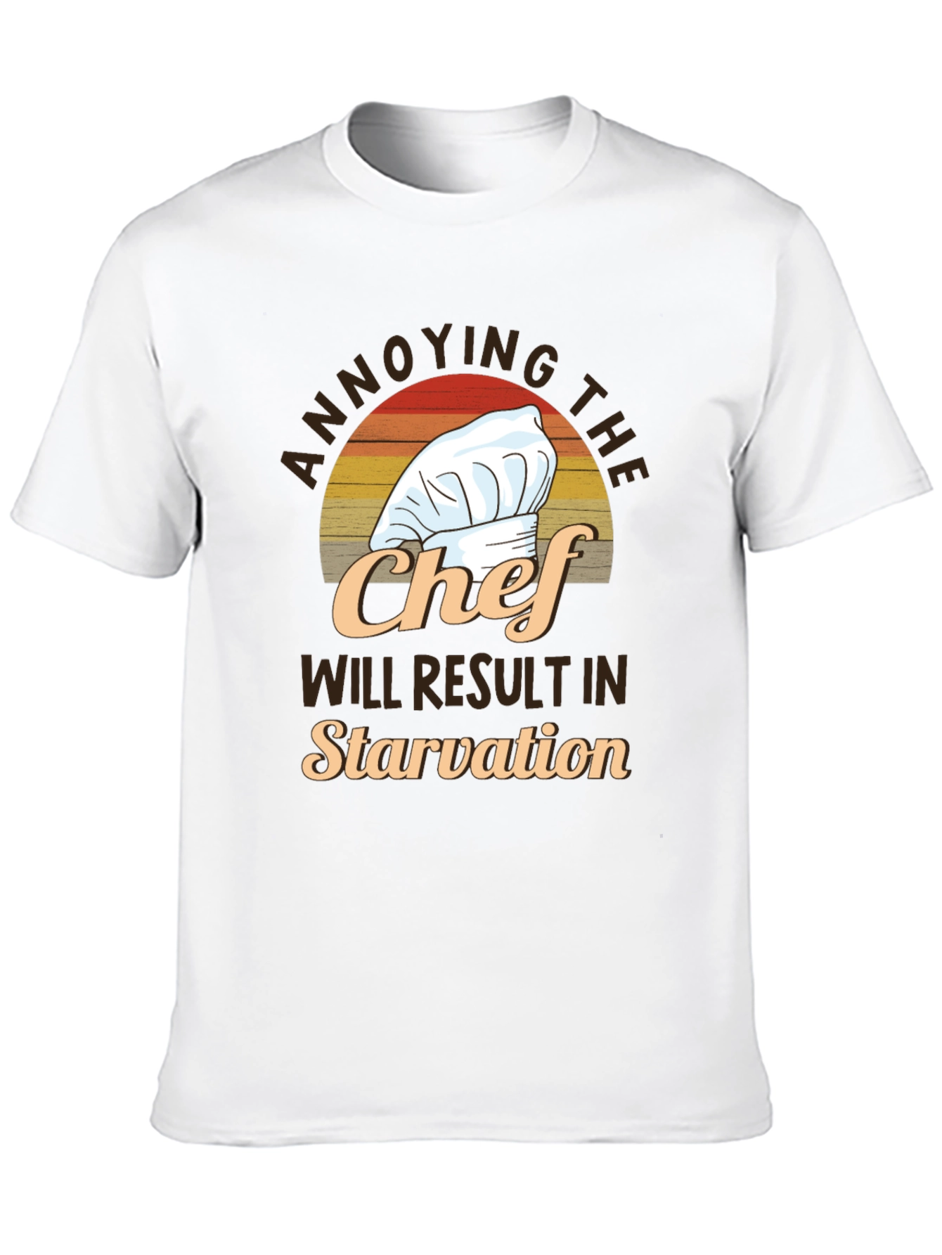 Black Annoying the Chef T-Shirt - Funny Culinary Gift view 10