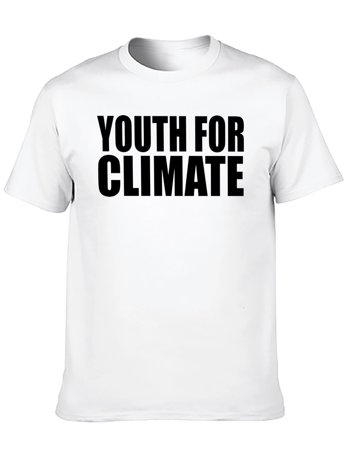 Youth for Climate Black T-Shirt - Eco-Friendly Activism - 10