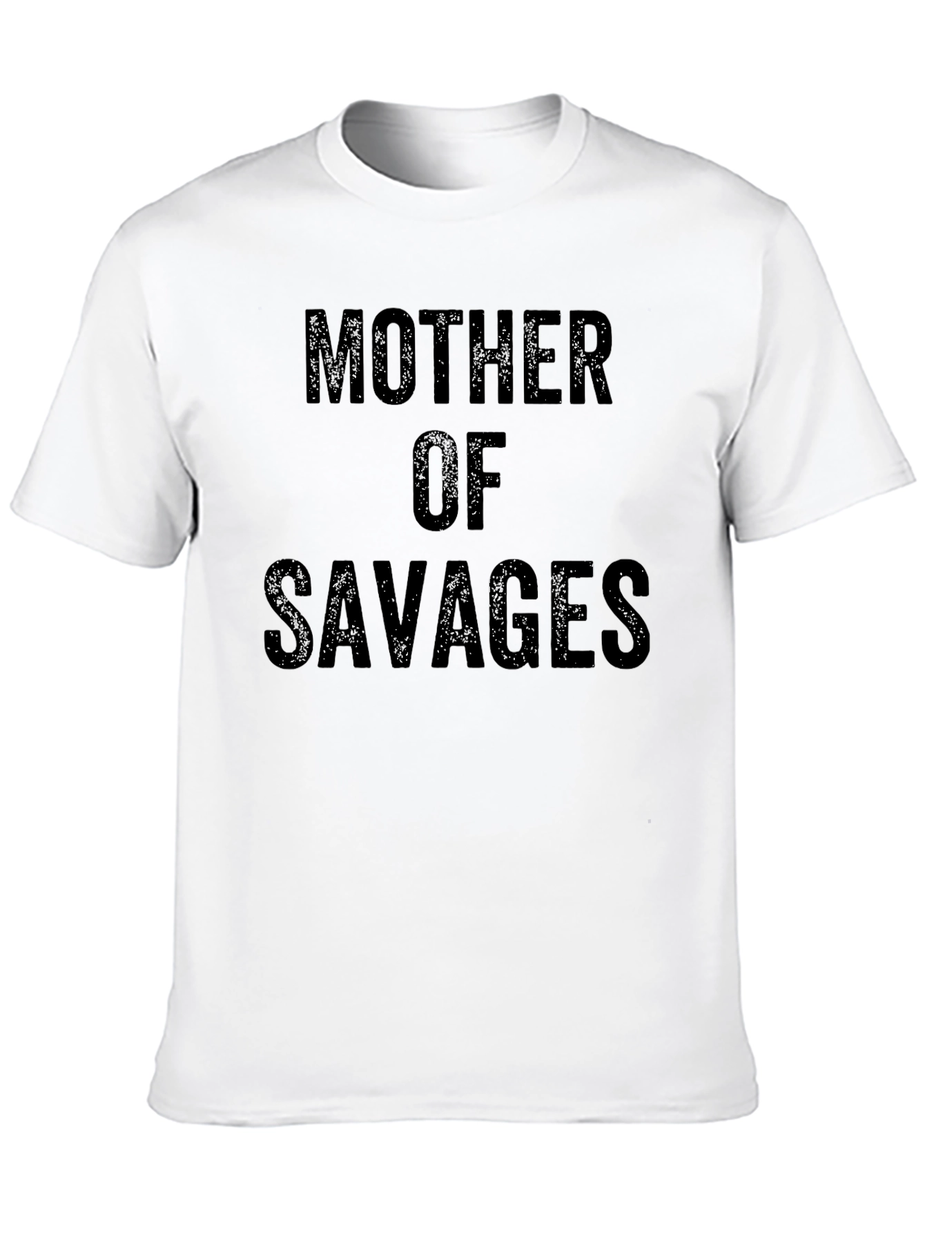 Black Mother of Savages Graphic Black T-Shirt view 10