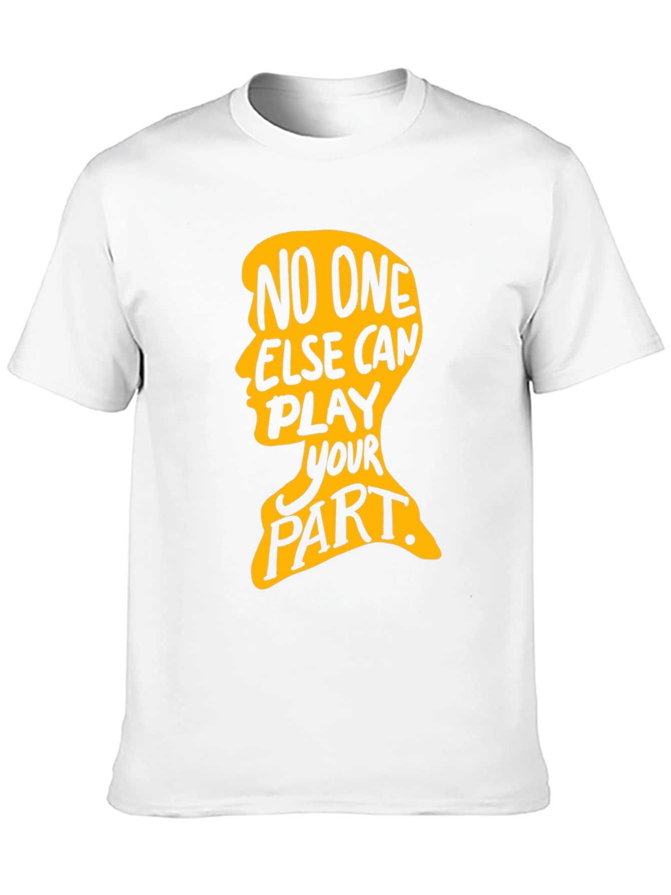 Black Inspirational 'No One Else' Graphic Black T-Shirt view 10