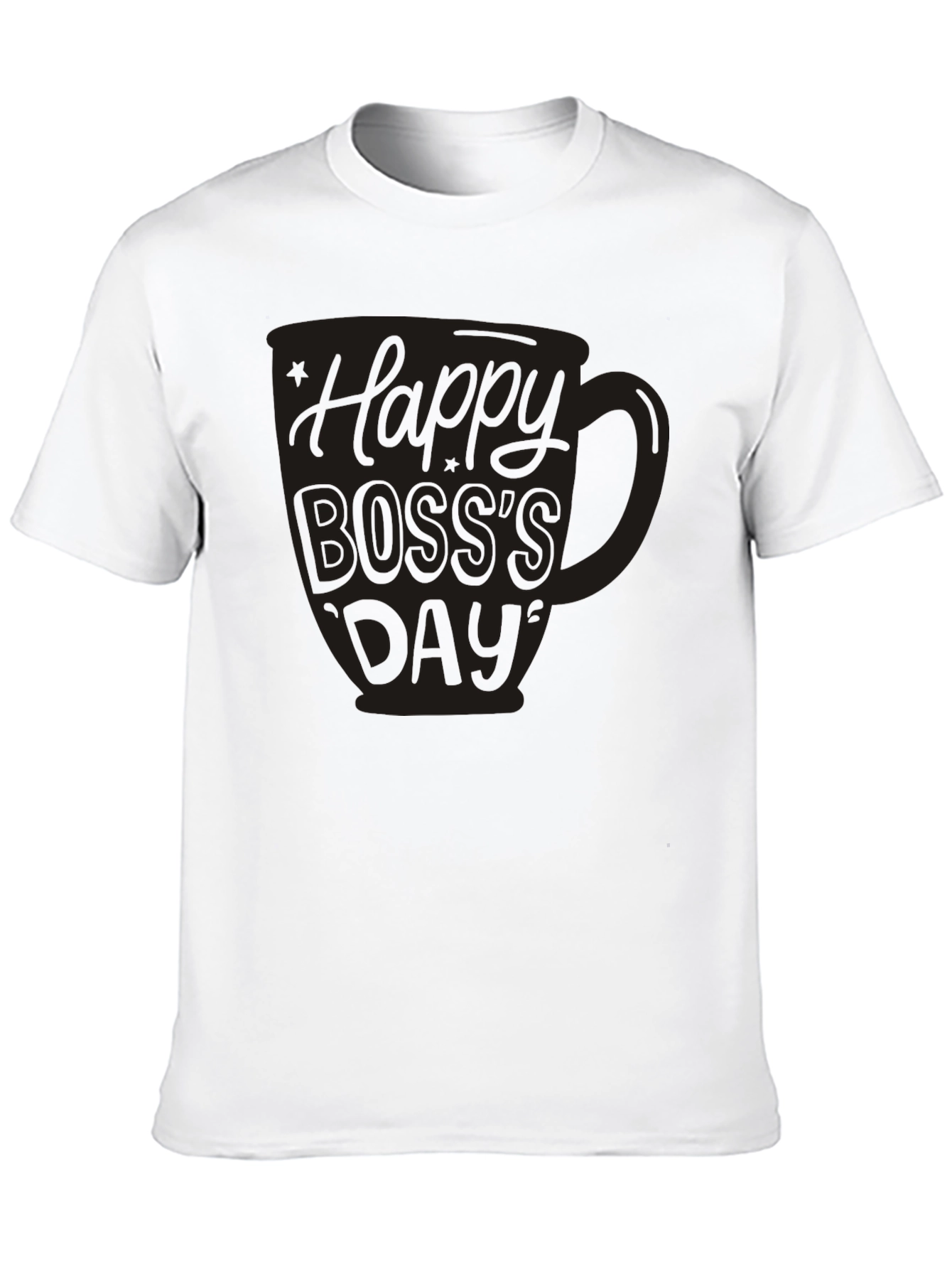 Black Happy Boss's Day Graphic Tee view 10