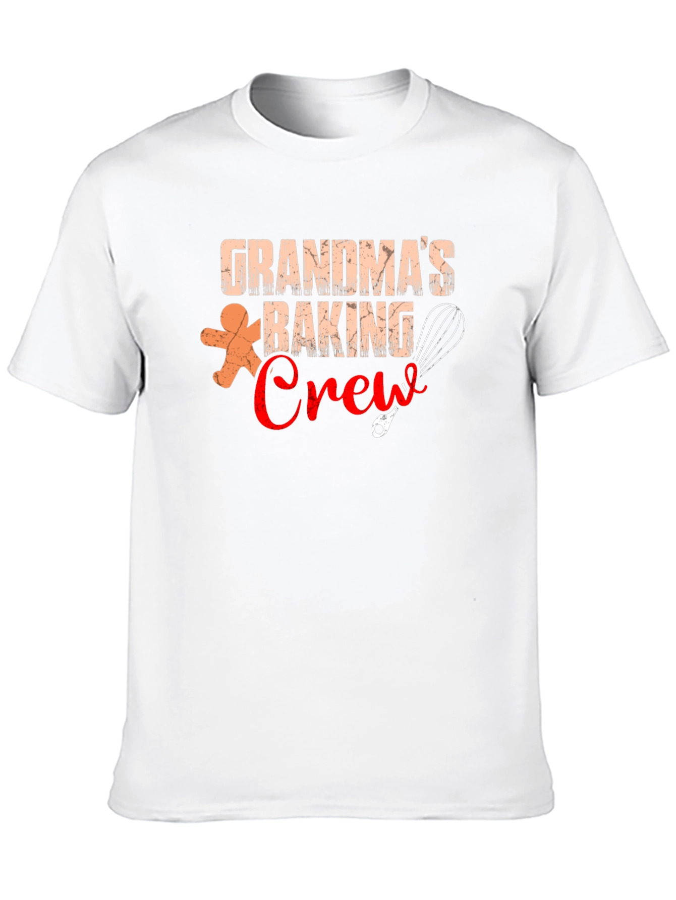 Black Grandma's Baking Crew T-Shirt - Holiday Baking Shirt view 10