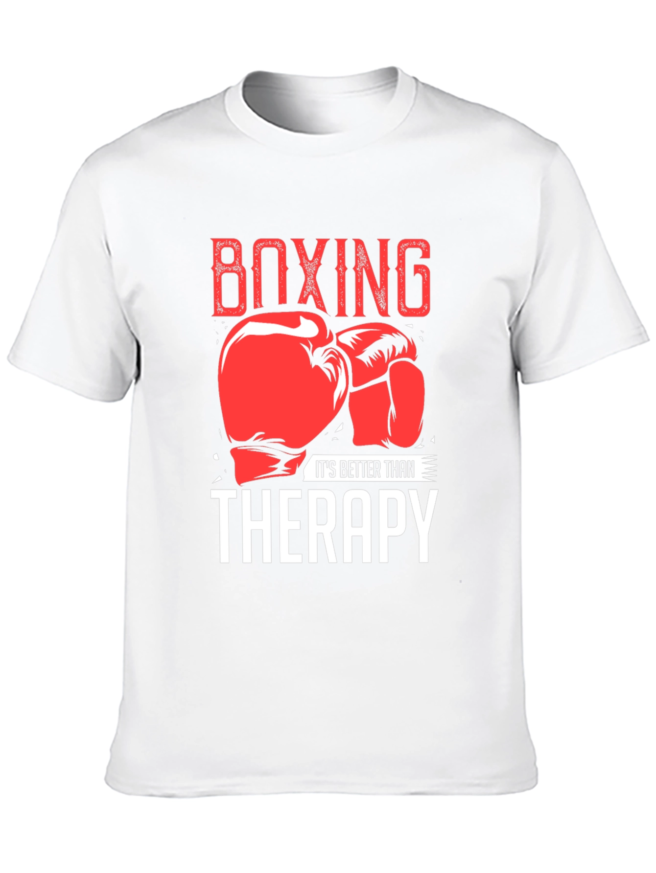 Black Boxing Therapy T-Shirt view 10