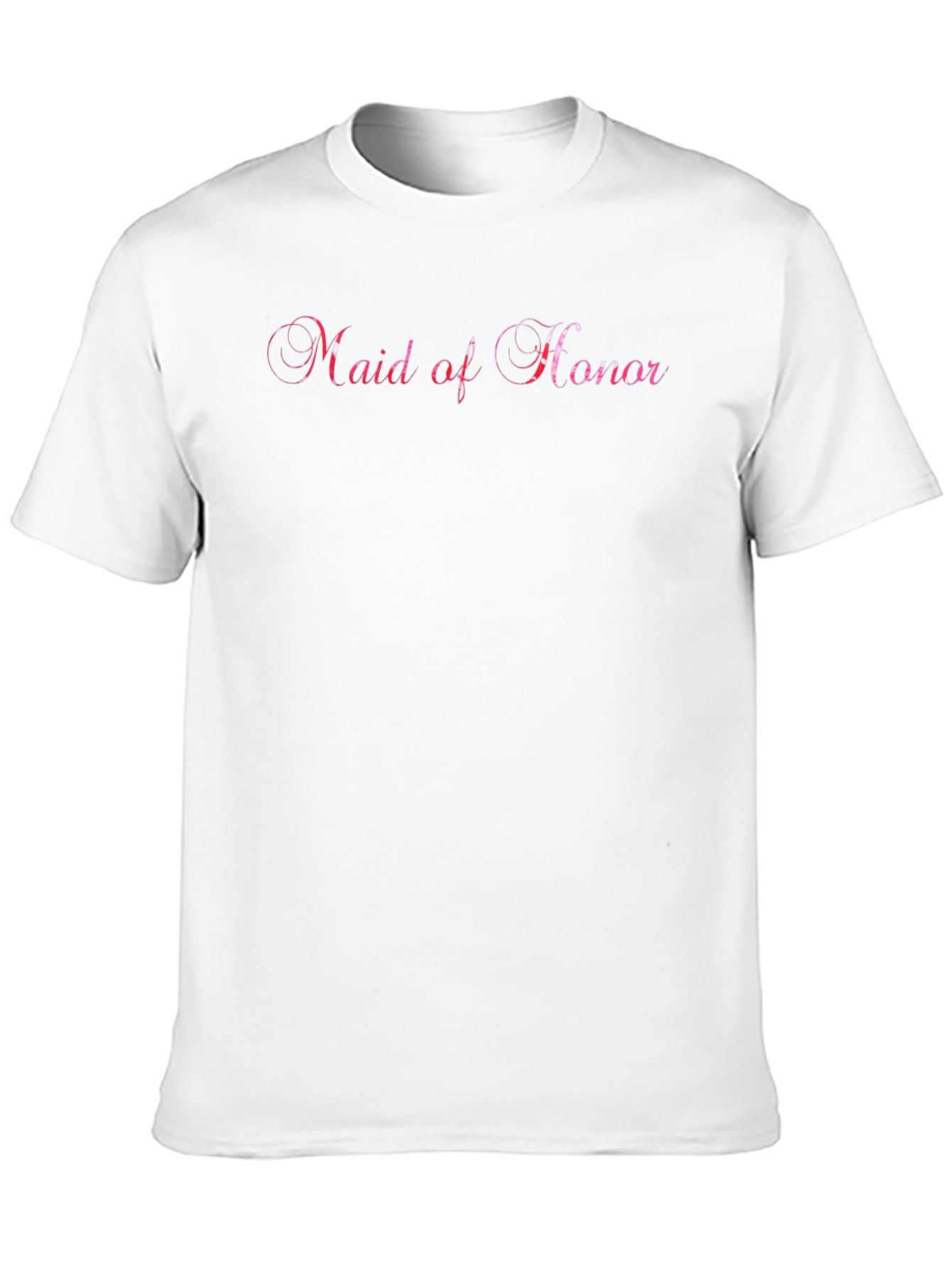 Black Maid of Honor Black T-Shirt view 10
