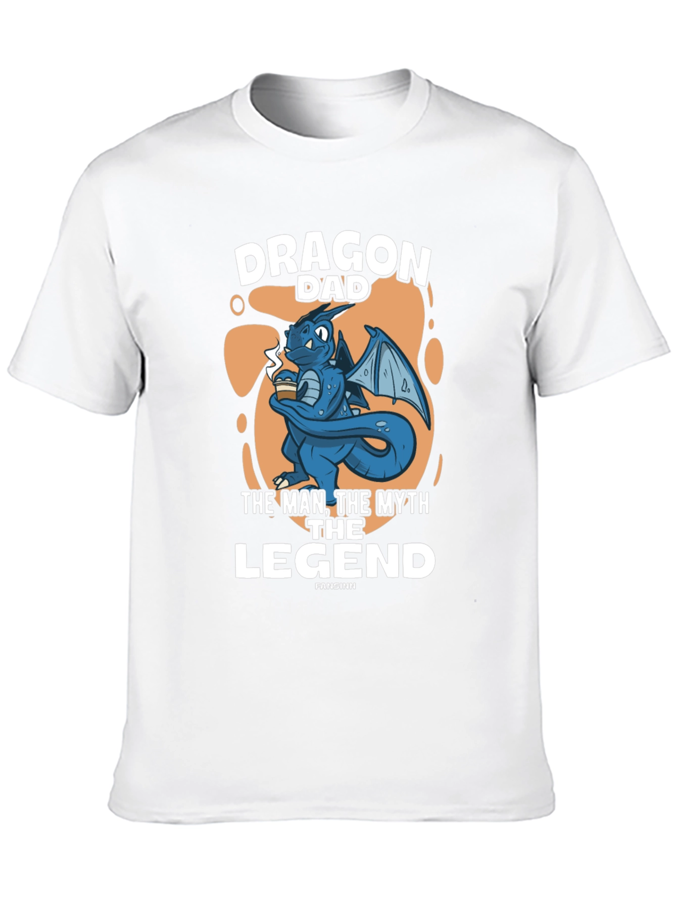 Black Dragon Dad: The Man, The Myth, The Legend T-Shirt view 10