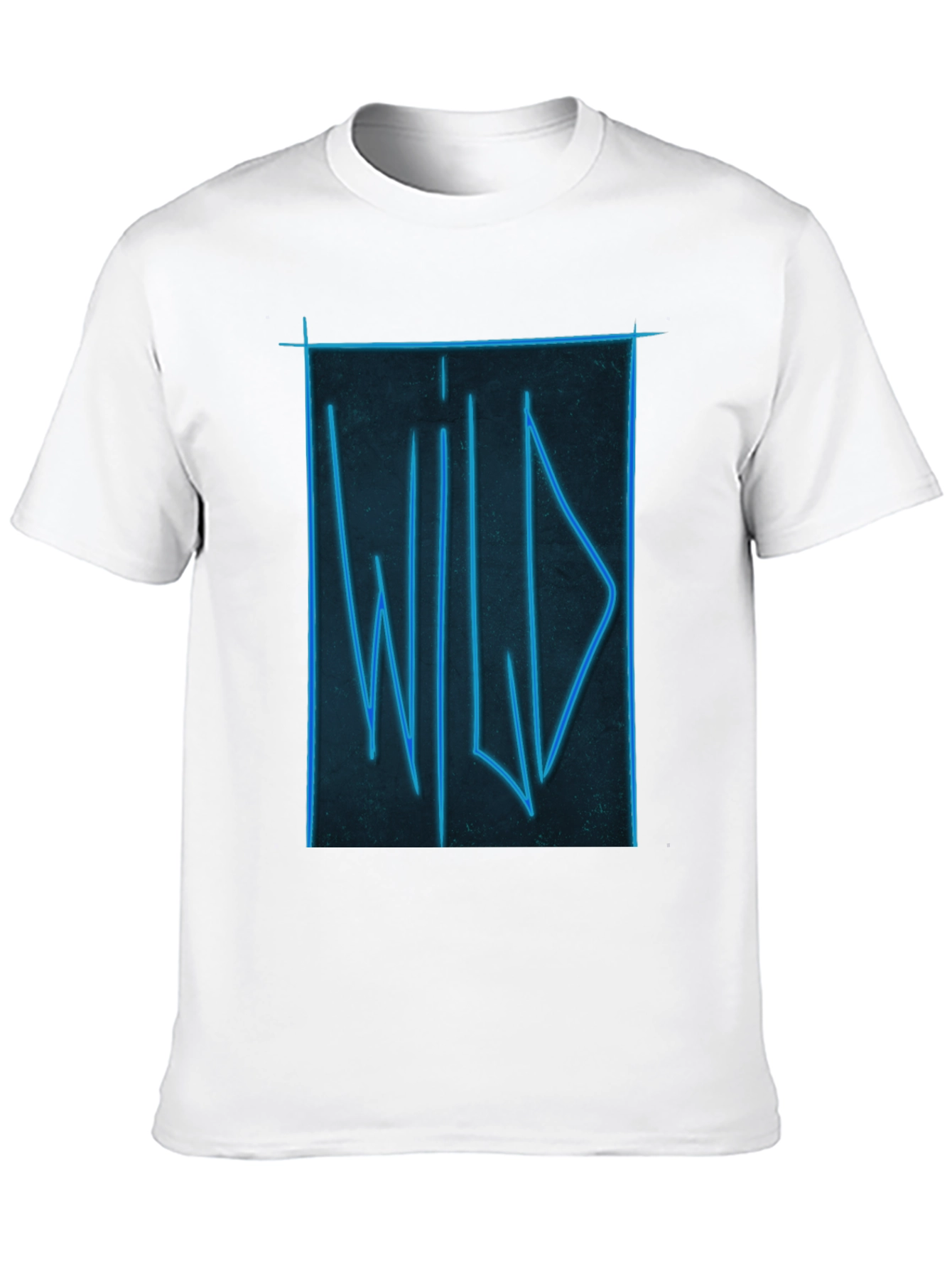 Black Wild Neon Graphic Tee - Soft Cotton view 10
