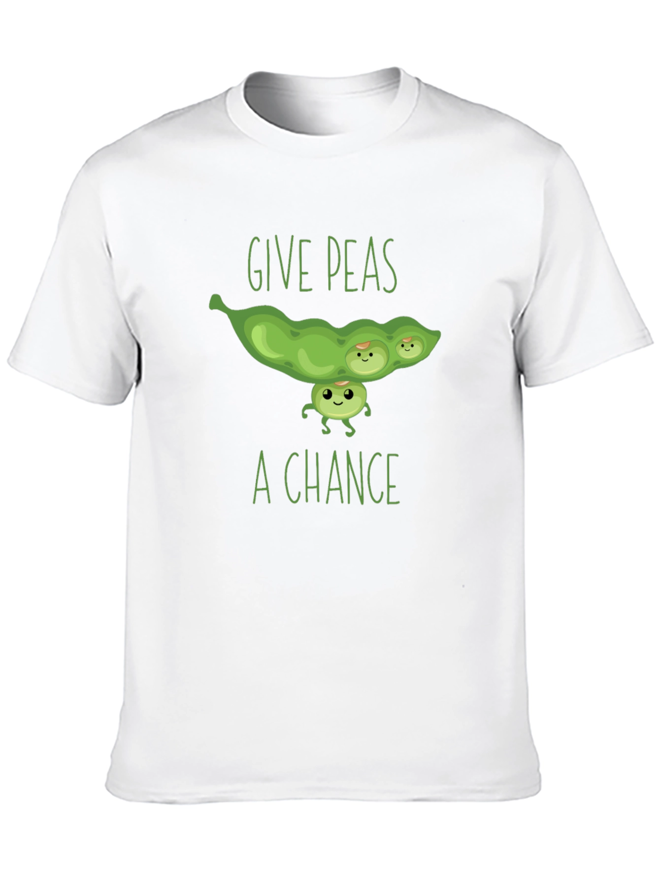 Black Give Peas A Chance T-Shirt view 10