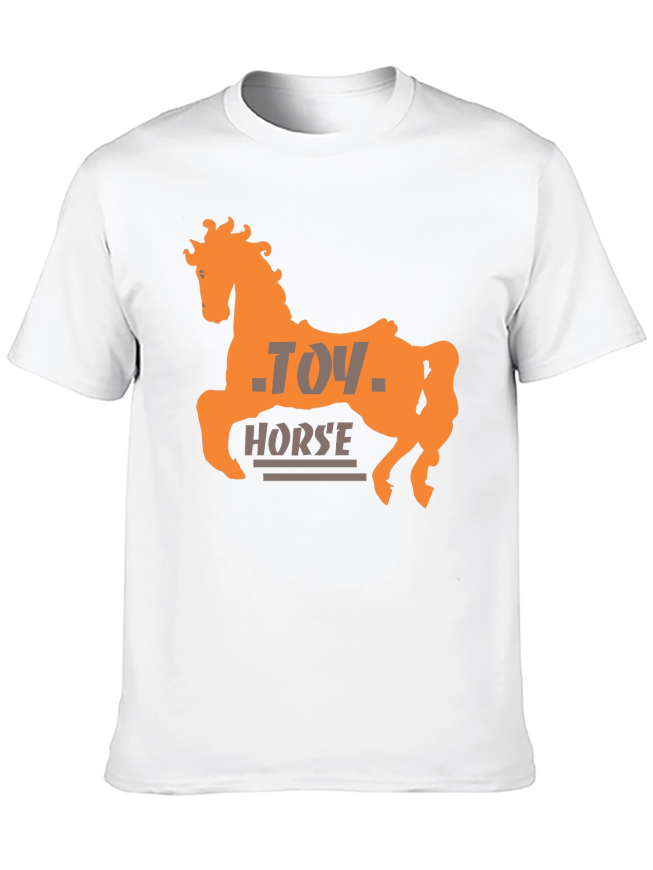 Black Toy Horse Graphic Tee - Stylish Unisex T-Shirt view 10