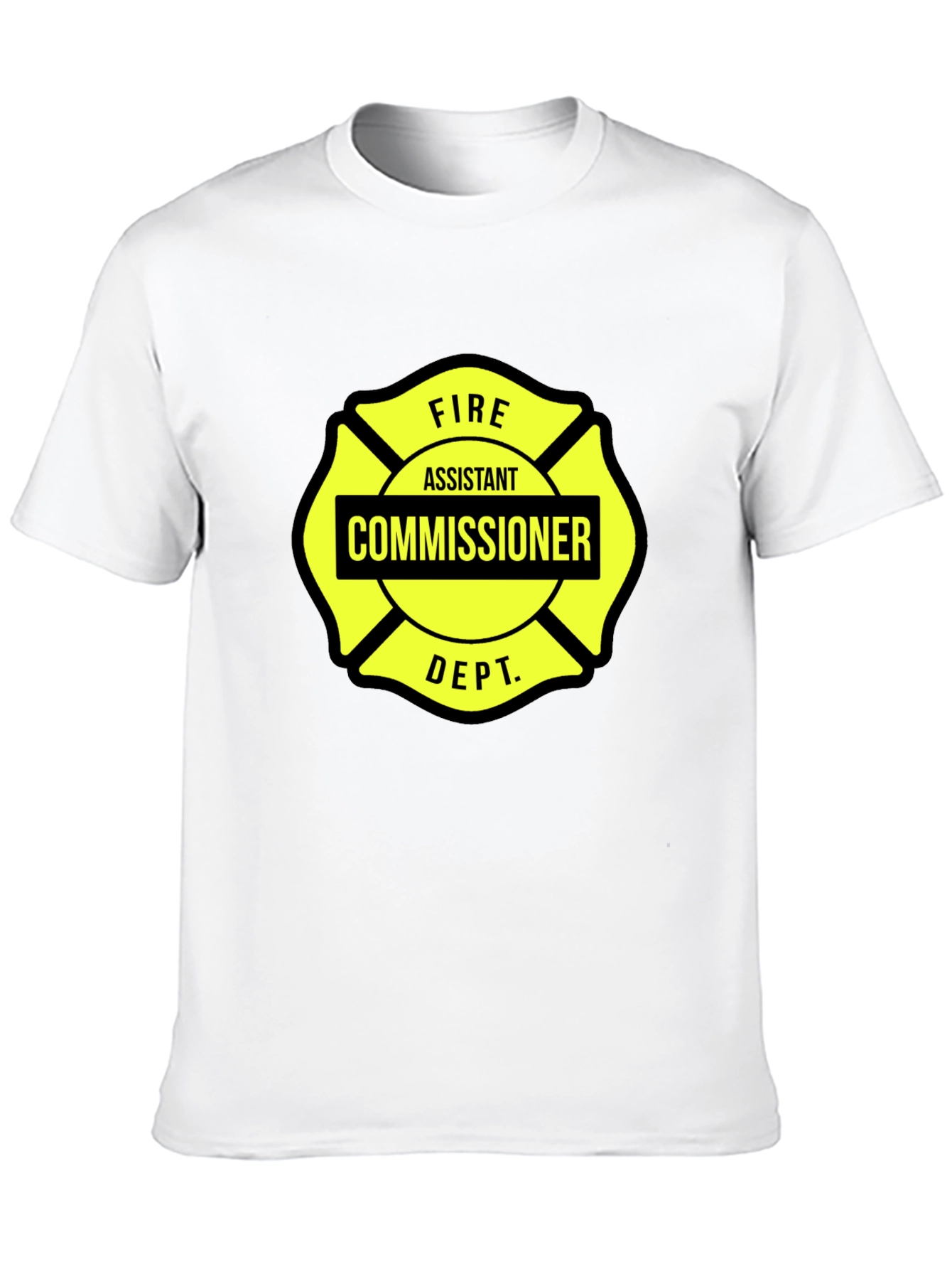 Black Fire Assistant Commissioner T-Shirt - Black view 10