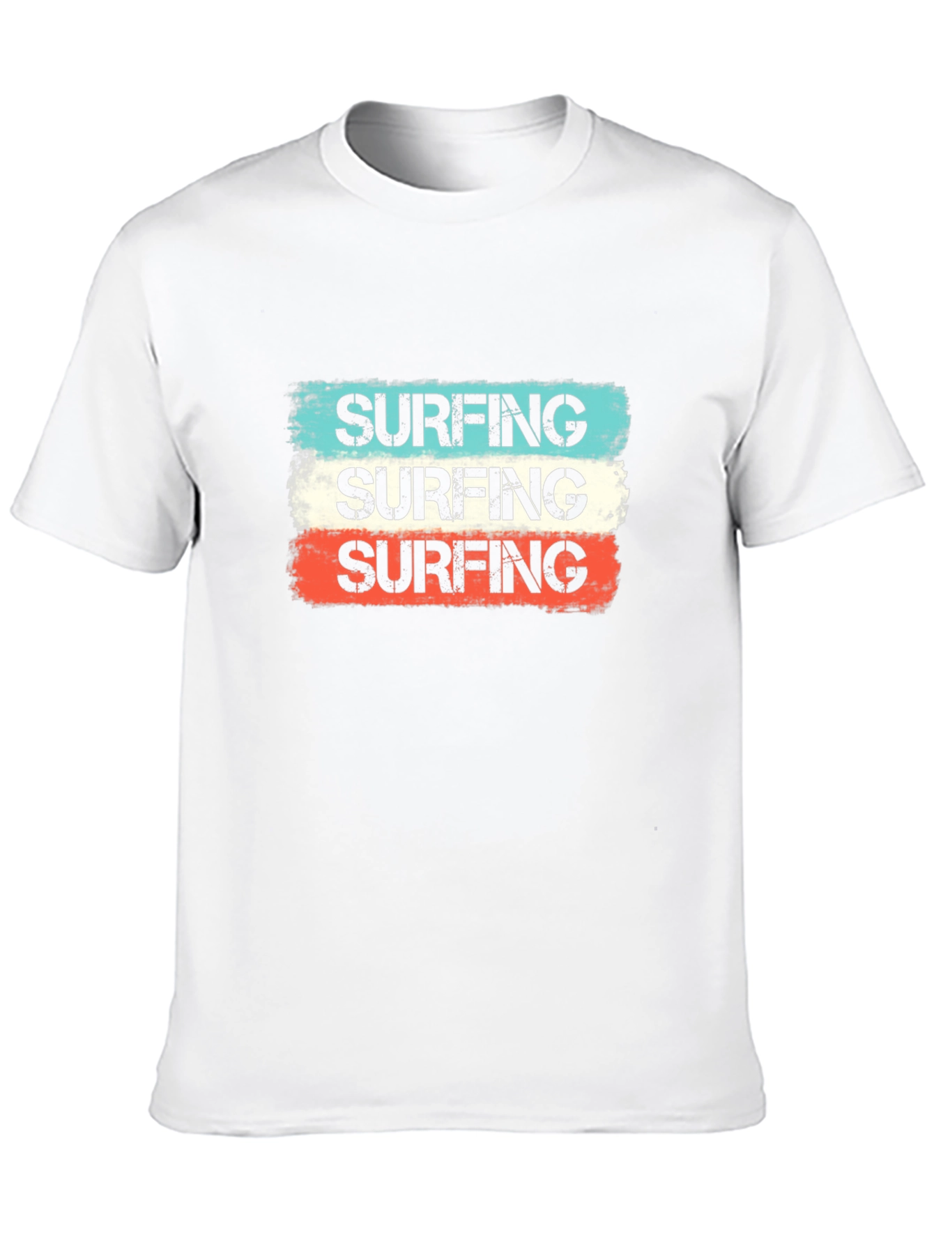 Black Retro Surfing T-Shirt - Black view 10
