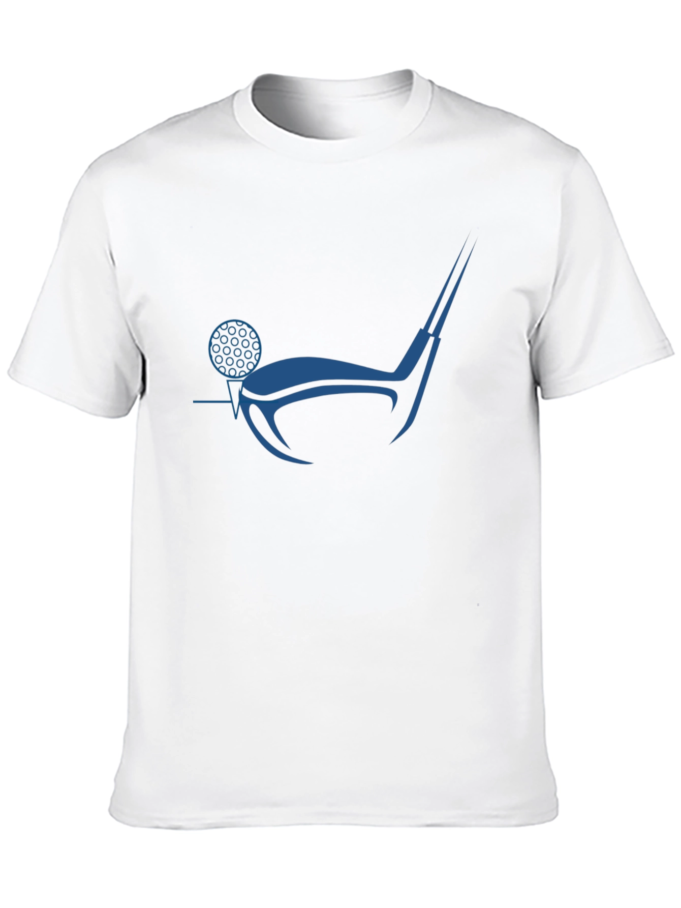 Black Golf Club & Ball Graphic Tee - Cool Sporty Design view 10