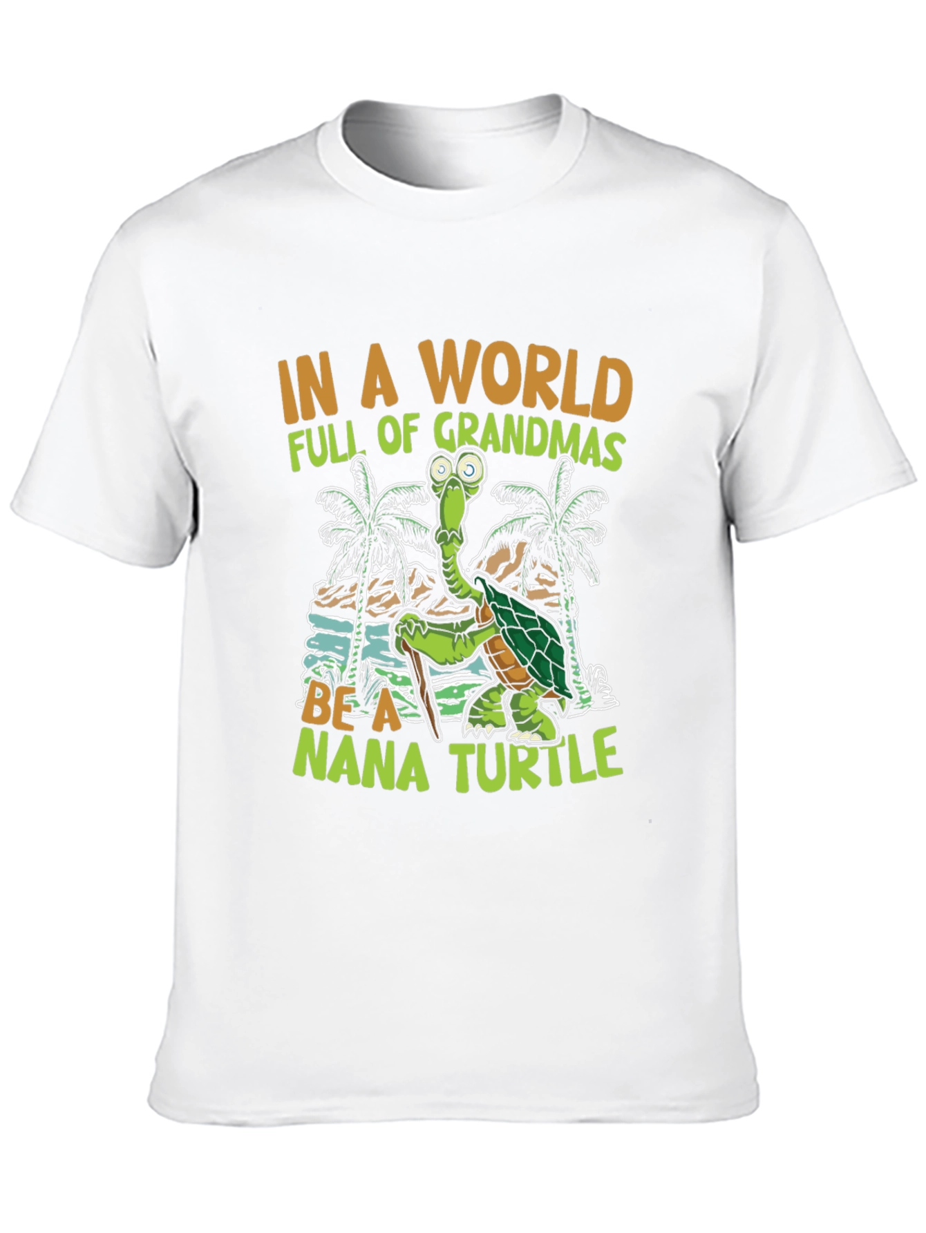 Black Nana Turtle T-Shirt view 10