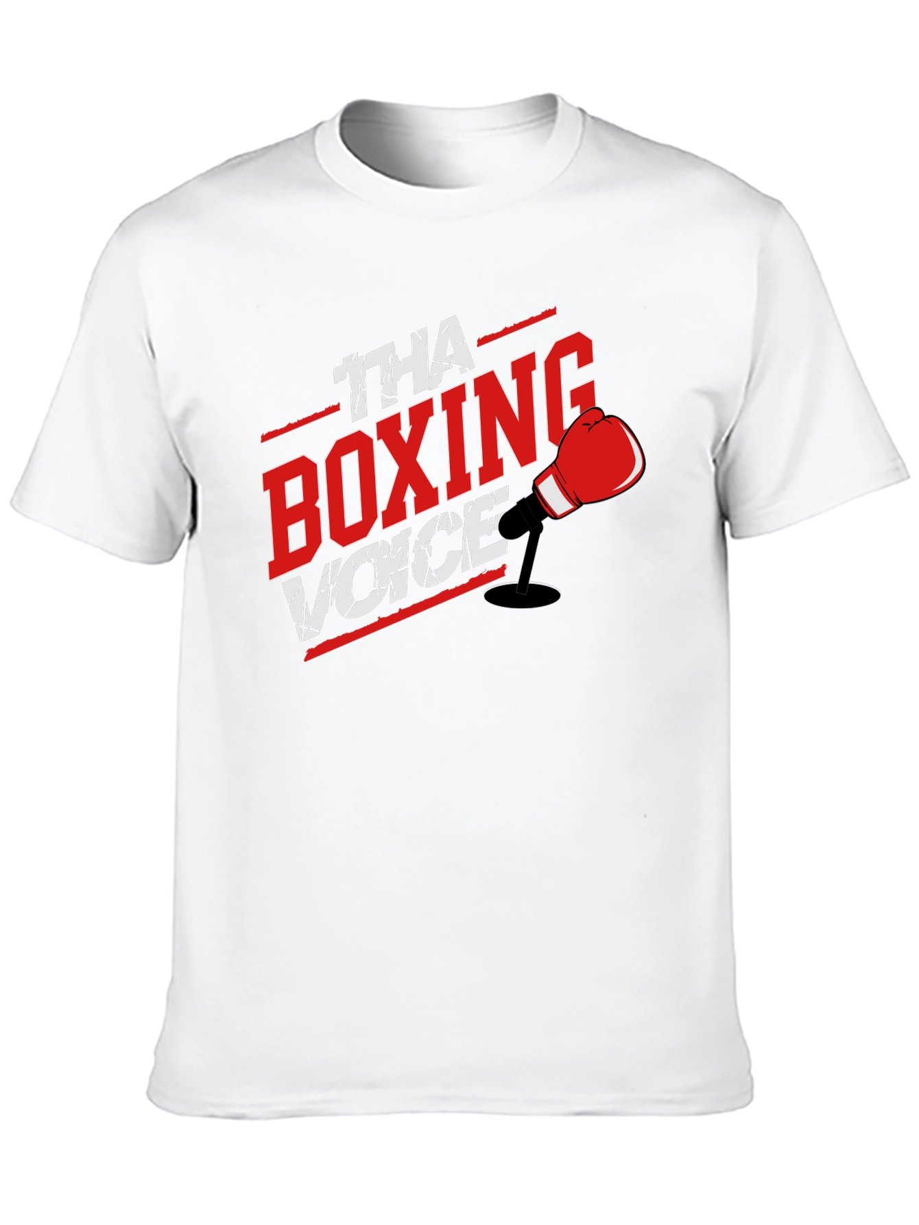 Black Tha Boxing Voice T-Shirt view 10
