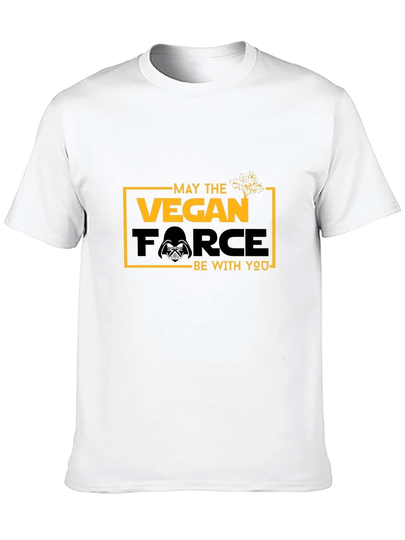 Vegan Force Graphic T-Shirt - May the Vegan Force Be With You - 10