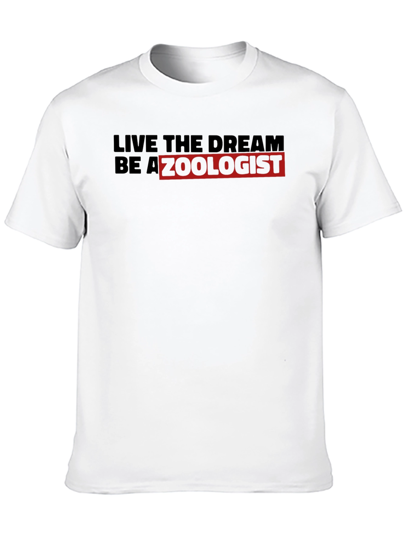 Black Live the Dream Zoologist Tee view 10