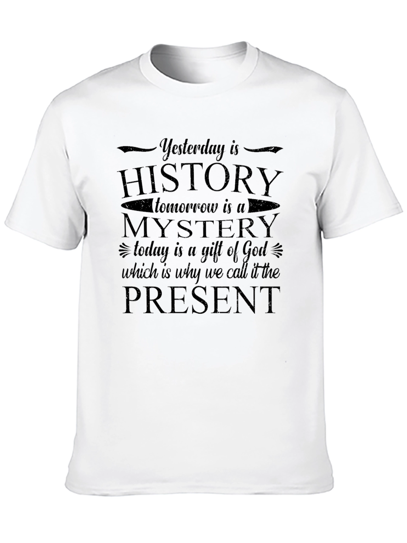 Black History Mystery Present T-Shirt - Motivational Gift view 10