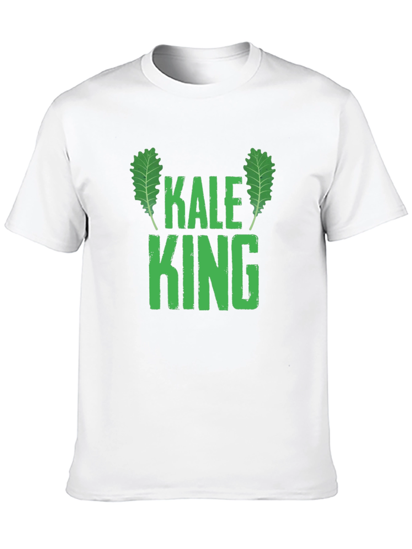 Black Kale King Black T-Shirt - Healthy Eater Tee view 10