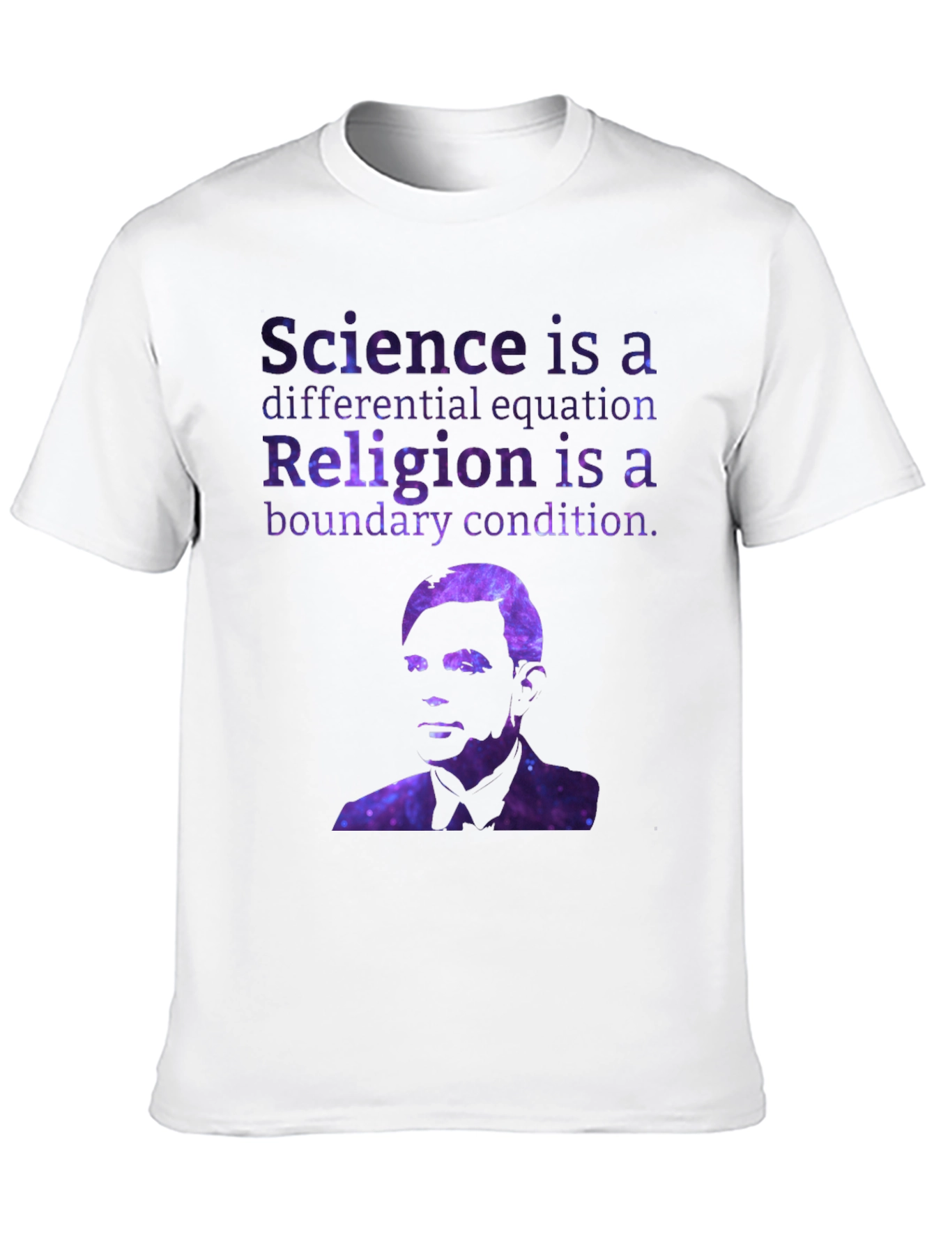 Black Science/Religion Equation T-Shirt view 10