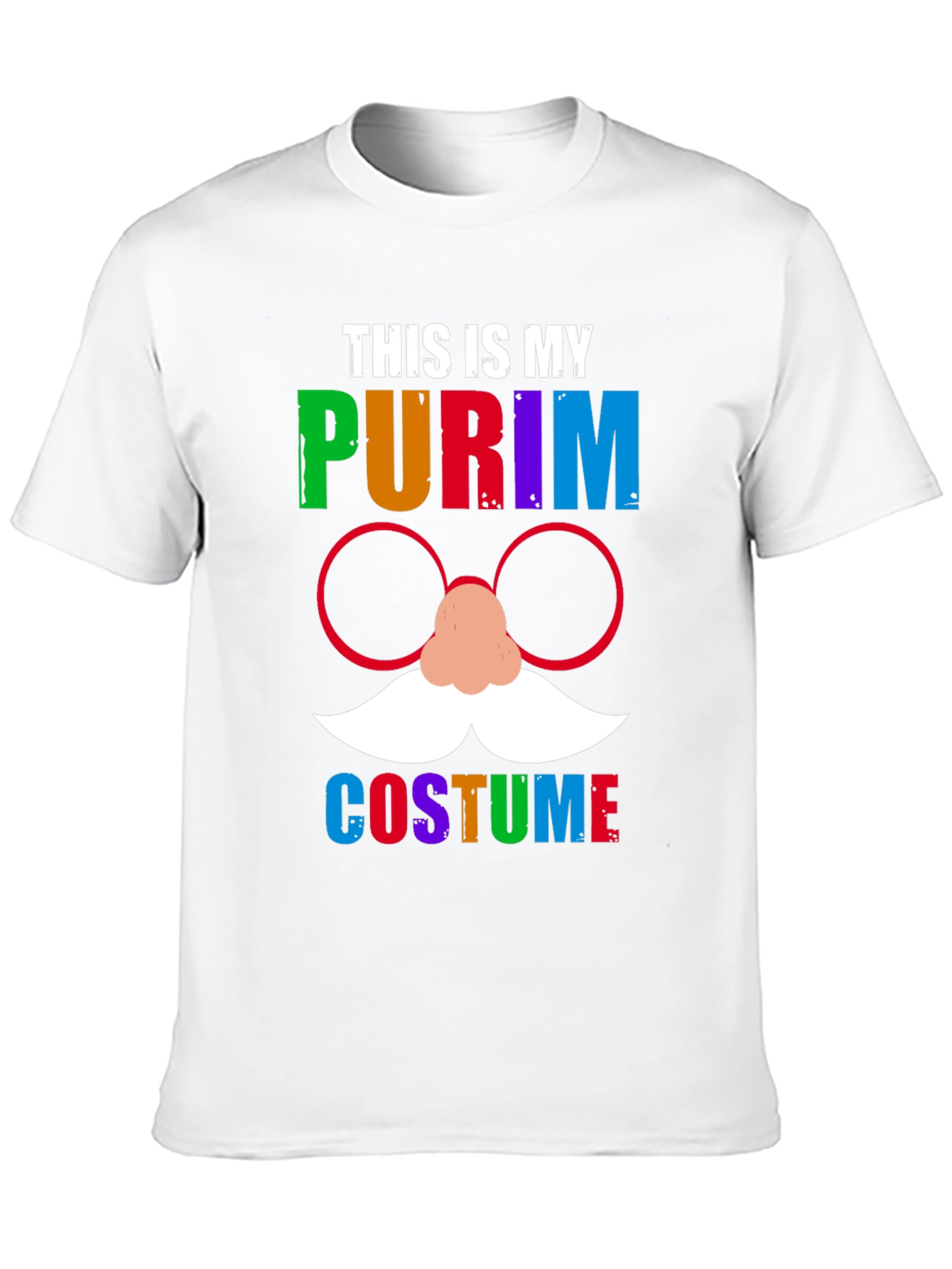 Black This is My Purim Costume T-Shirt view 10