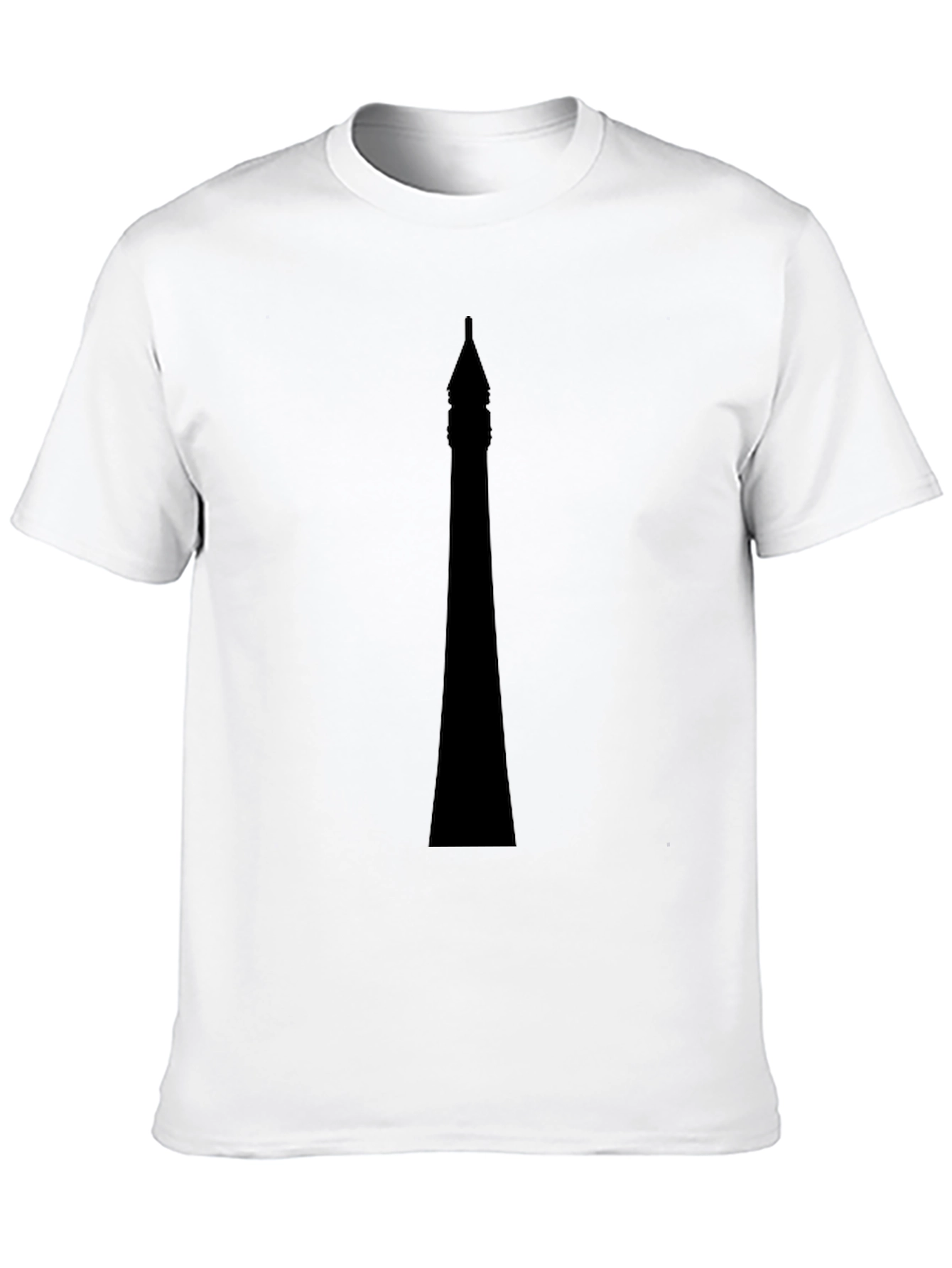 Black Black Tower Graphic Tee view 10