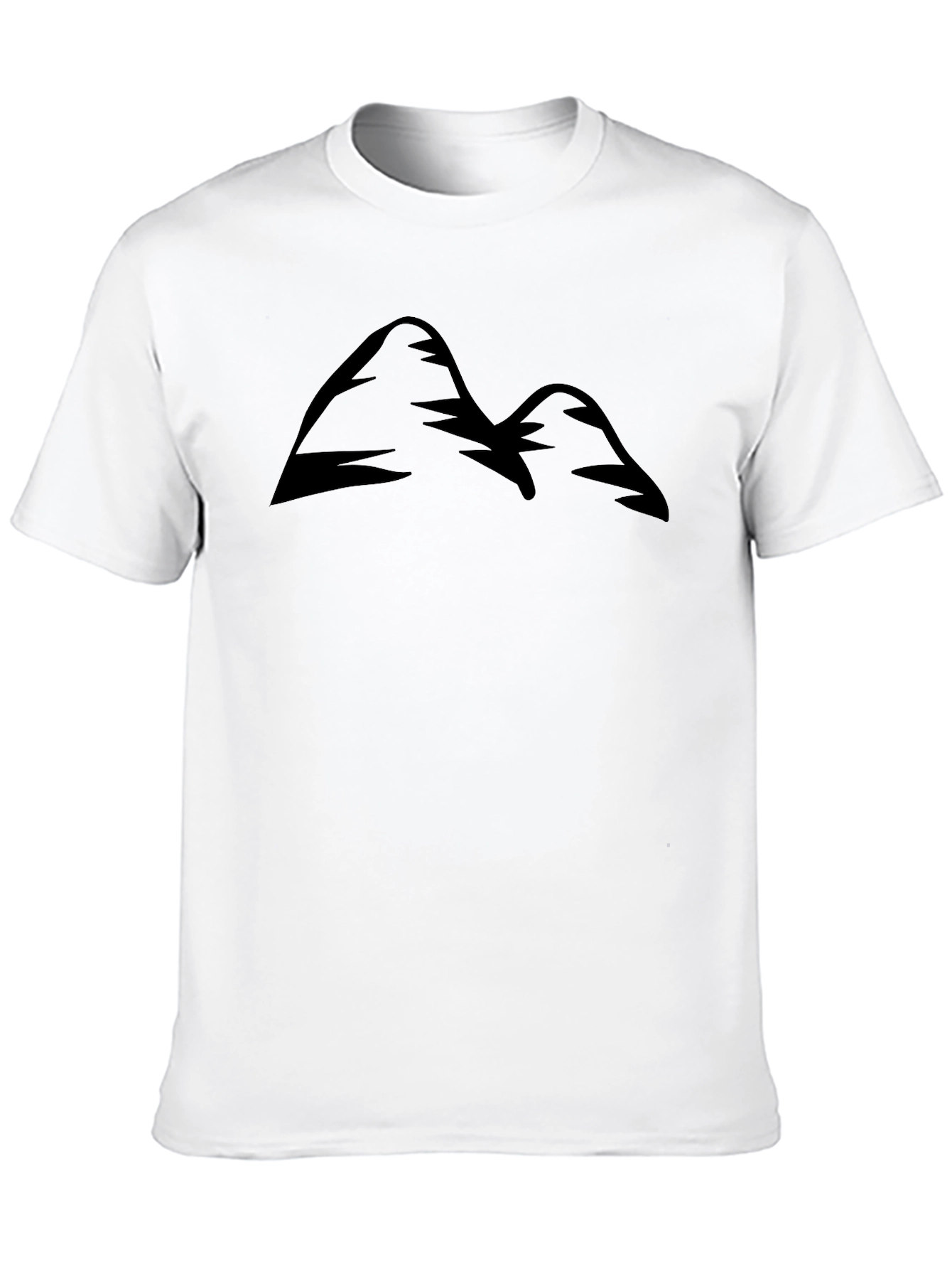Black Mountain Peak Graphic Tee - Black Short Sleeve view 10