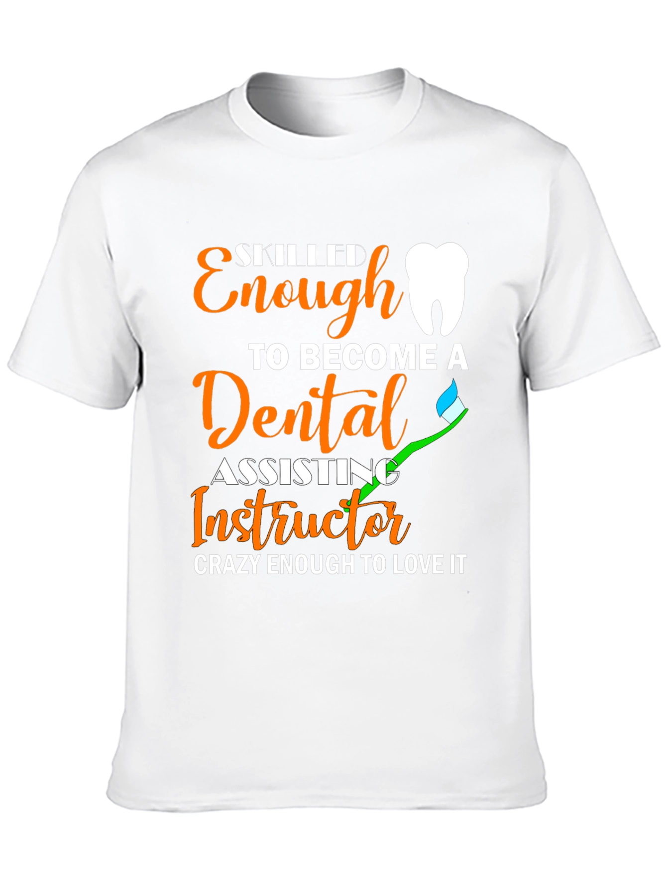 Black Dental Assisting Instructor Graphic Tee view 10