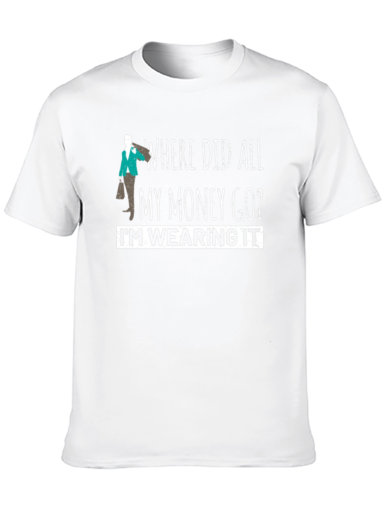 Black Funny Money T-Shirt - I'm Wearing It view 10