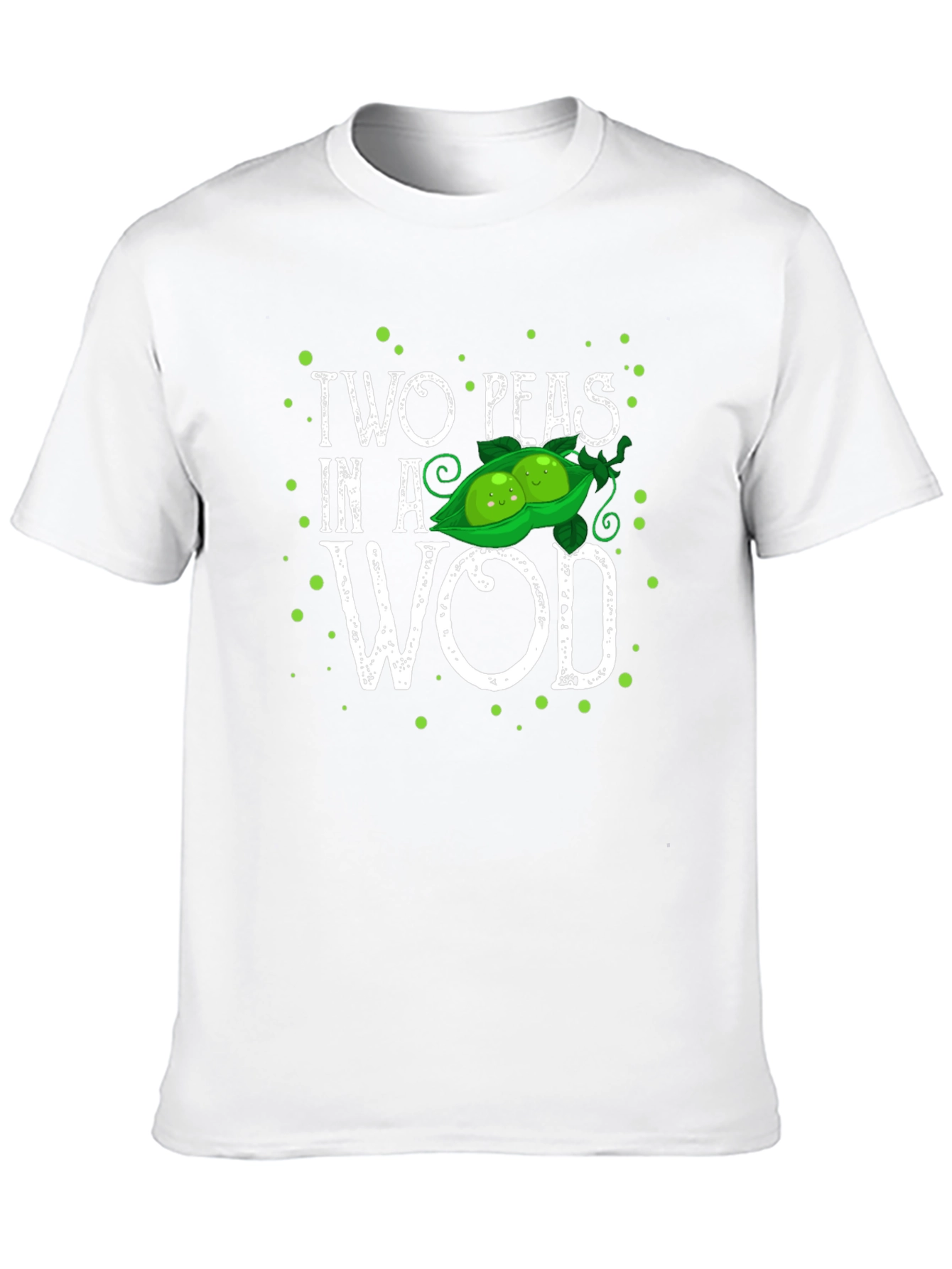 Black Two Peas in a WOD T-Shirt - Black view 10