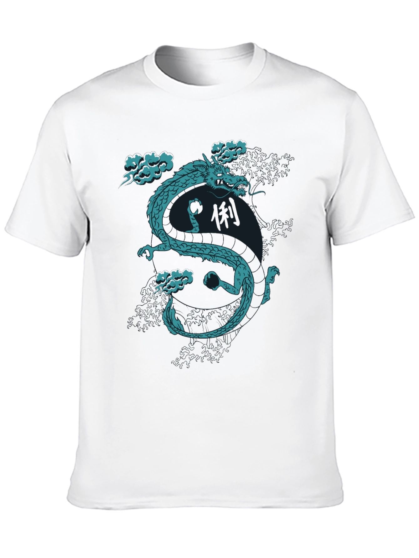 Black Dragon Graphic T-Shirt - Black view 10