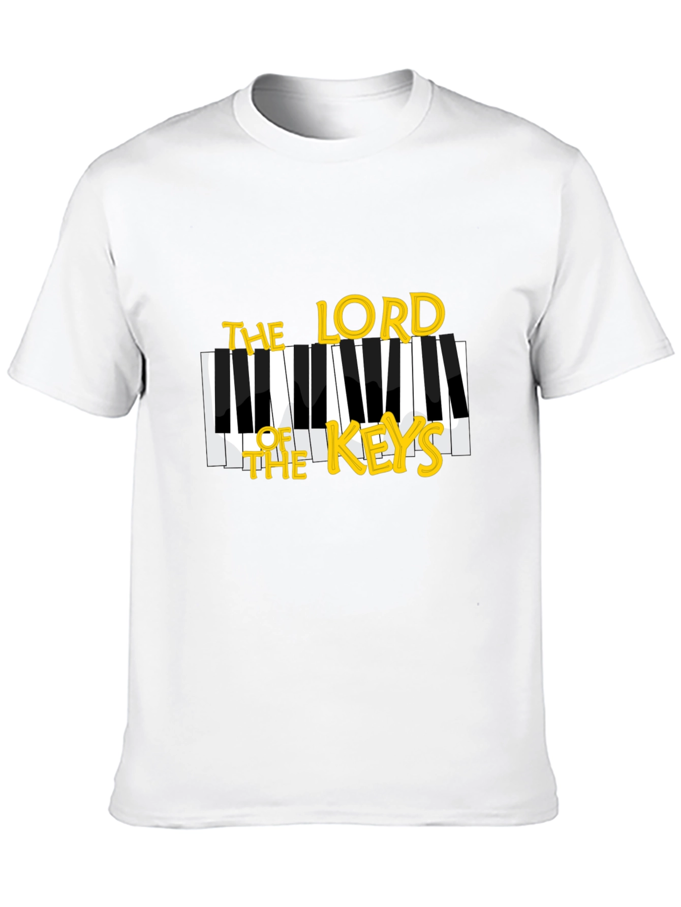 Black The Lord of the Keys Black T-Shirt view 10