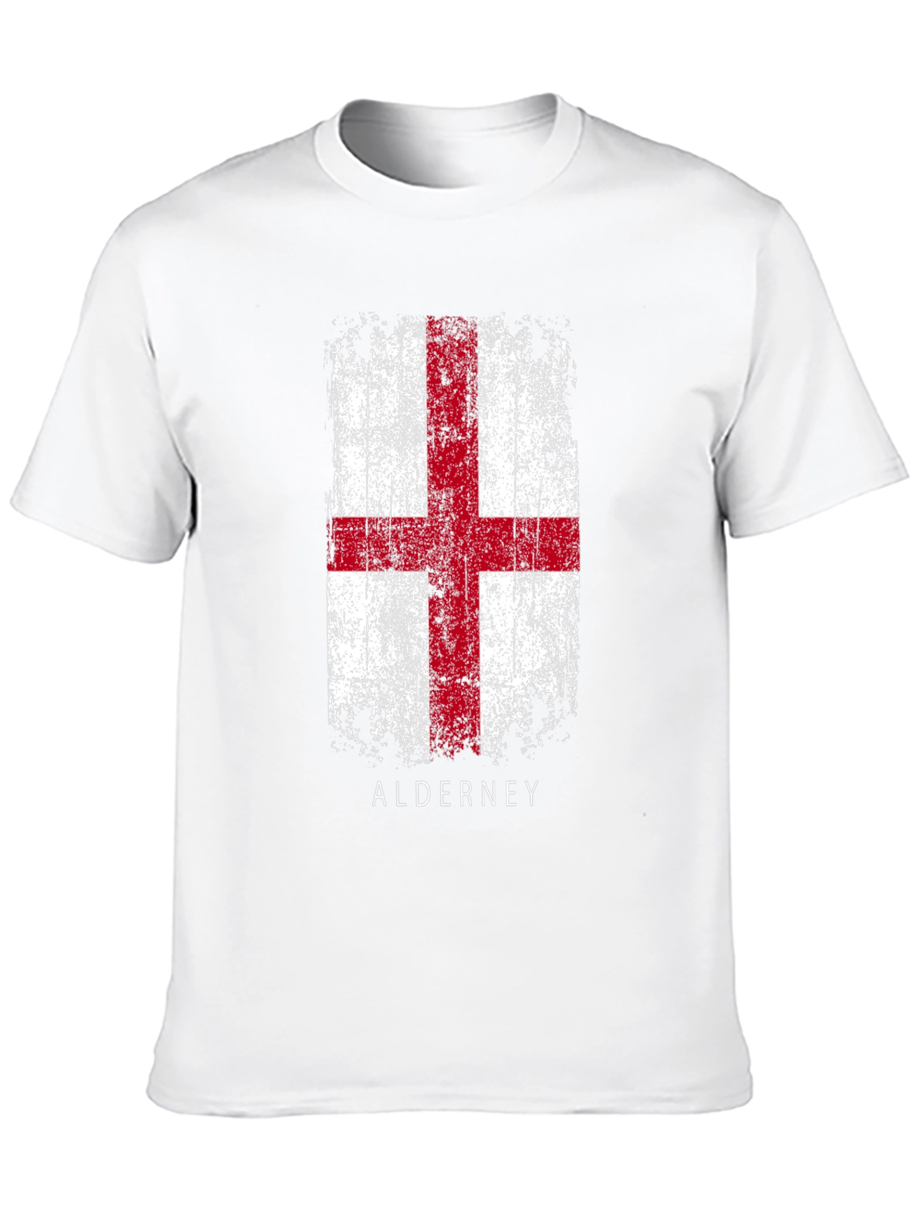 Black Alderney Flag T-Shirt view 10