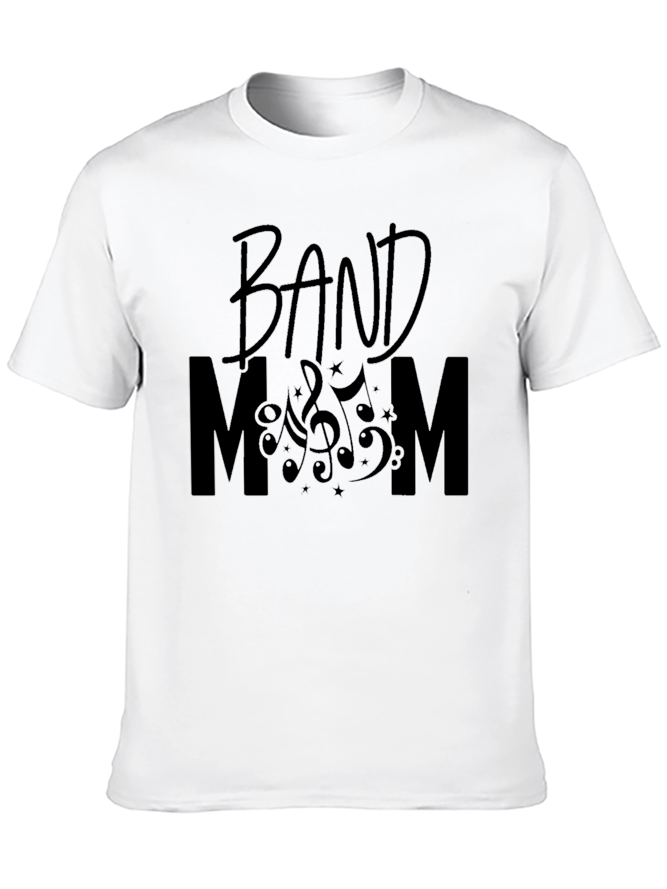 Black Band Mom T-Shirt - Music Lover Tee view 10