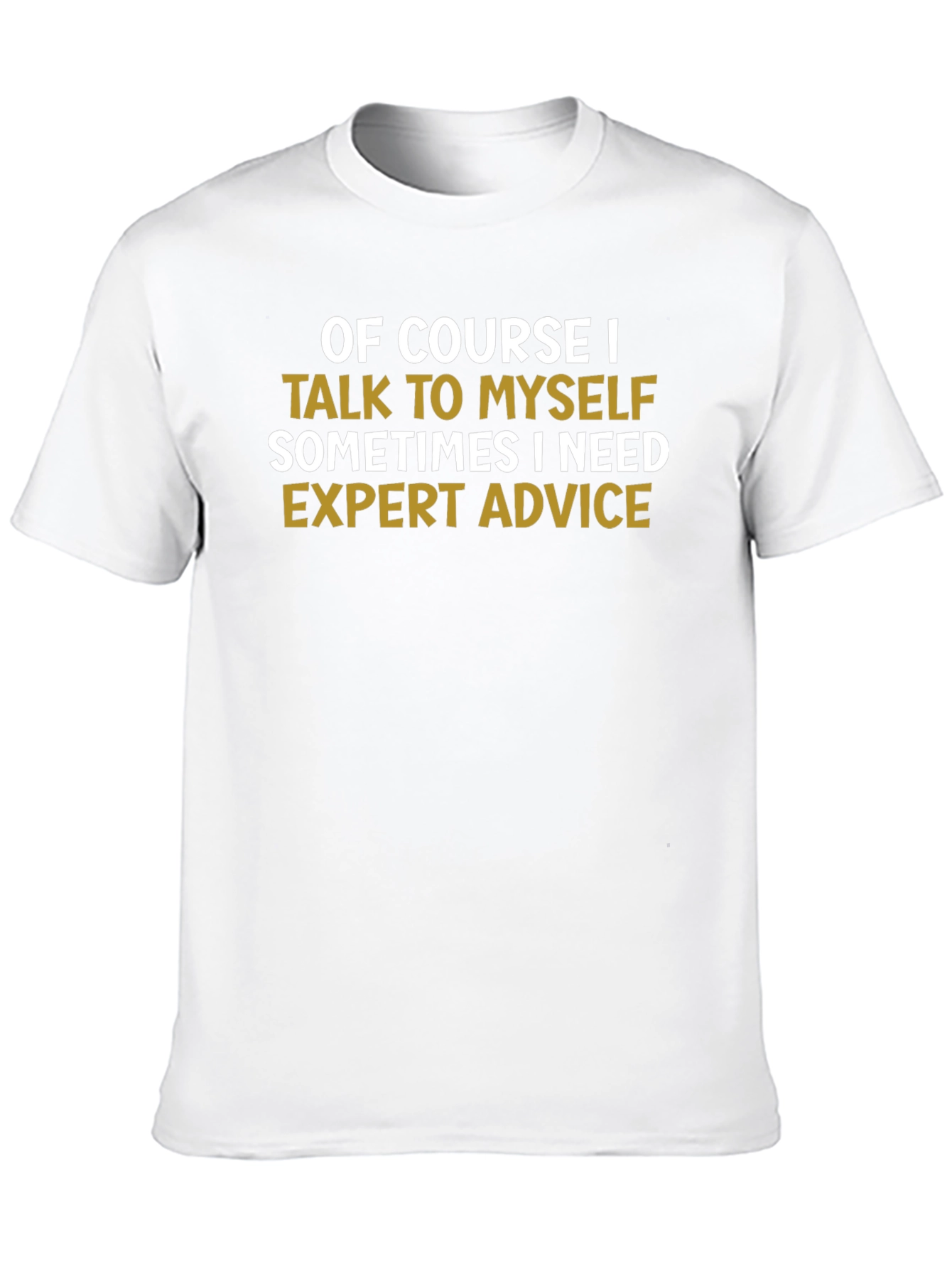 Black Expert Advice Funny T-Shirt view 10