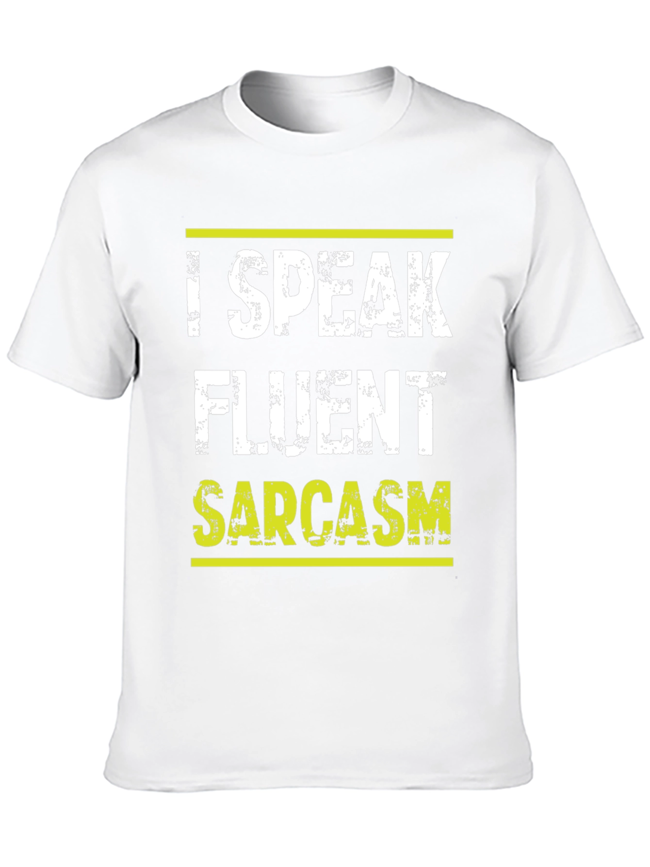 Black Sarcasm T-Shirt - Fluent Sarcasm view 10