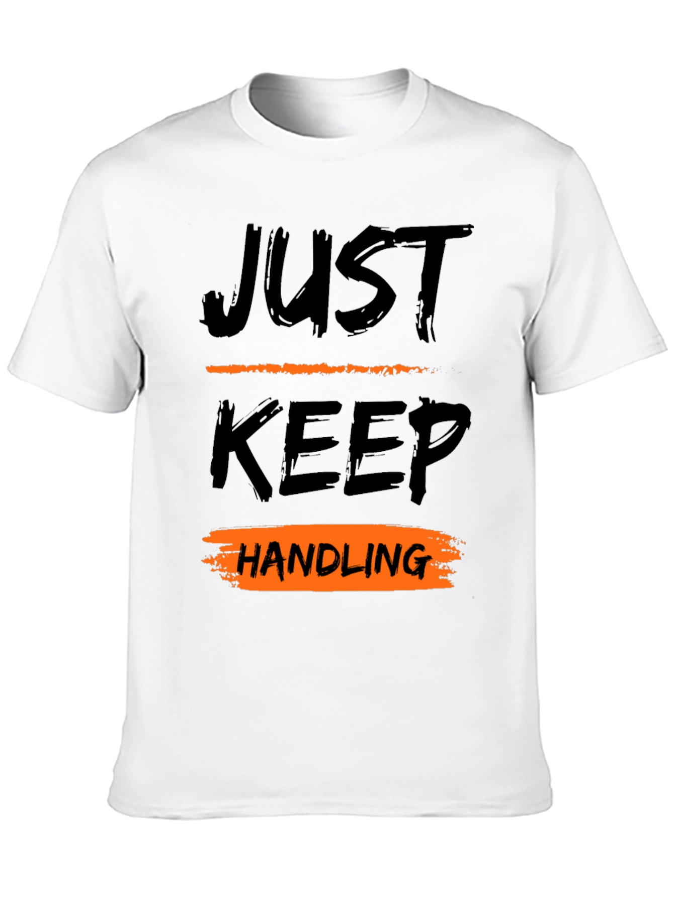 Black Just Keep Handling Graphic Tee view 10