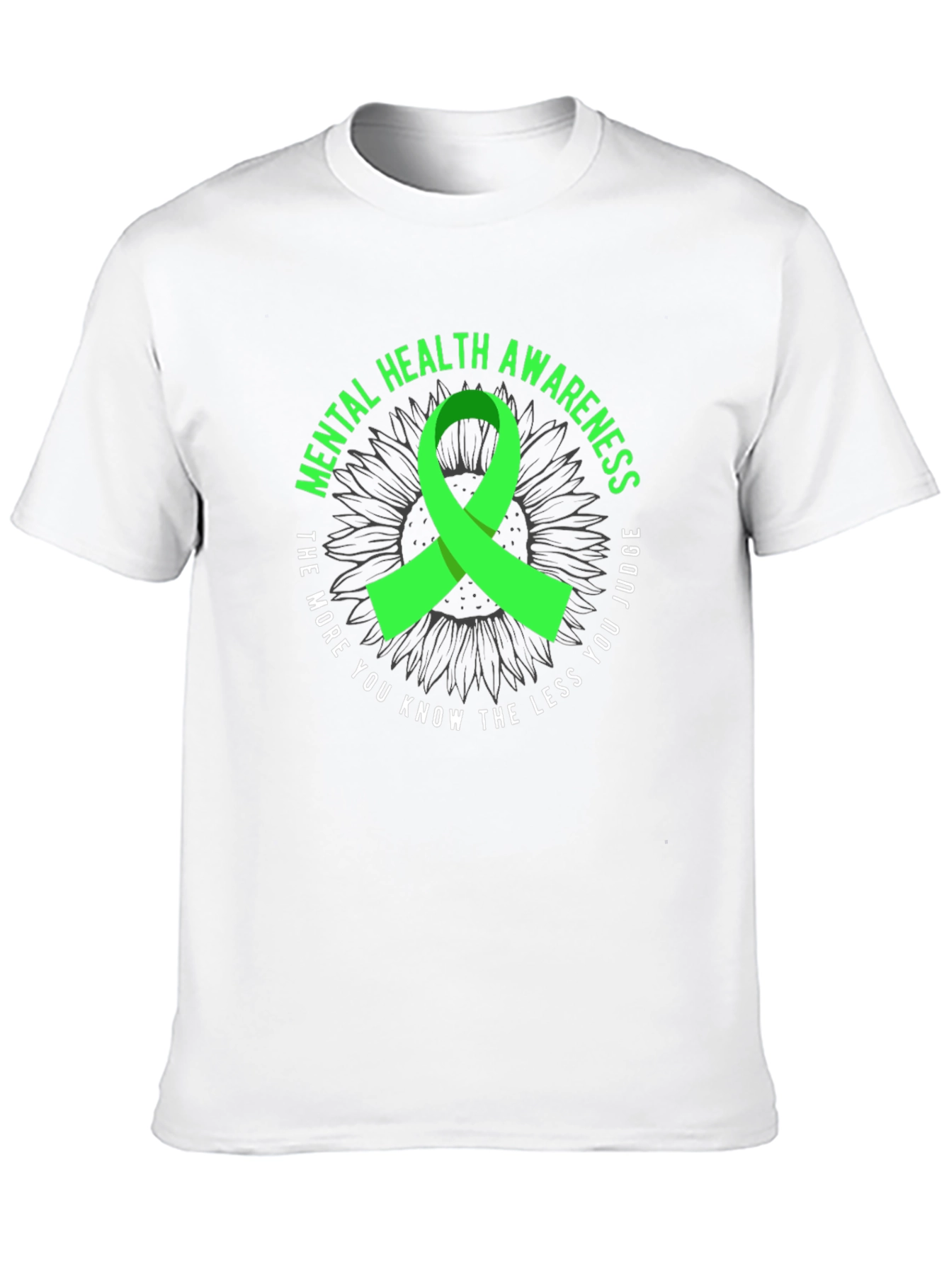 Black Mental Health Awareness T-Shirt view 10