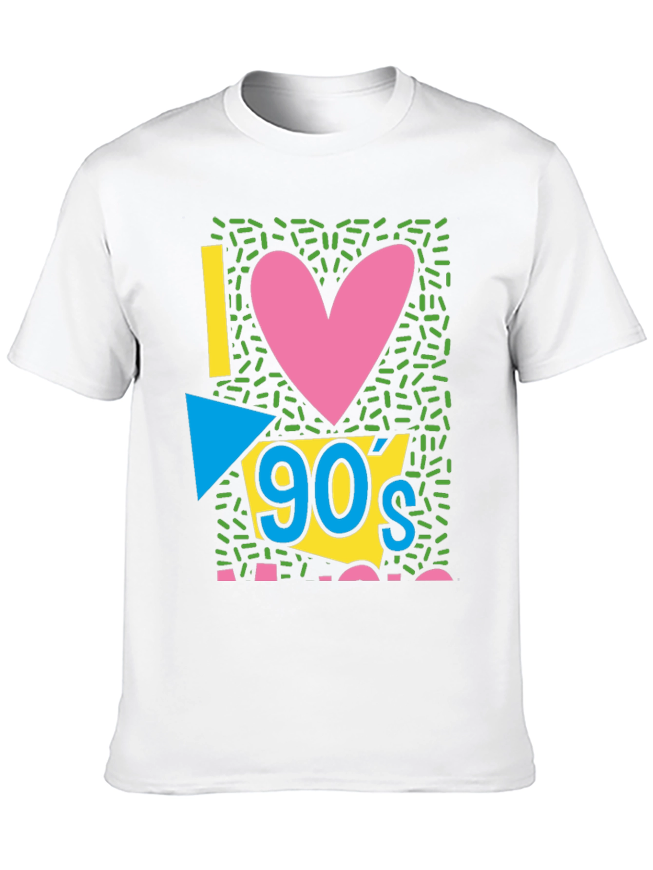 I Love the 90s Retro Graphic T-Shirt - 10