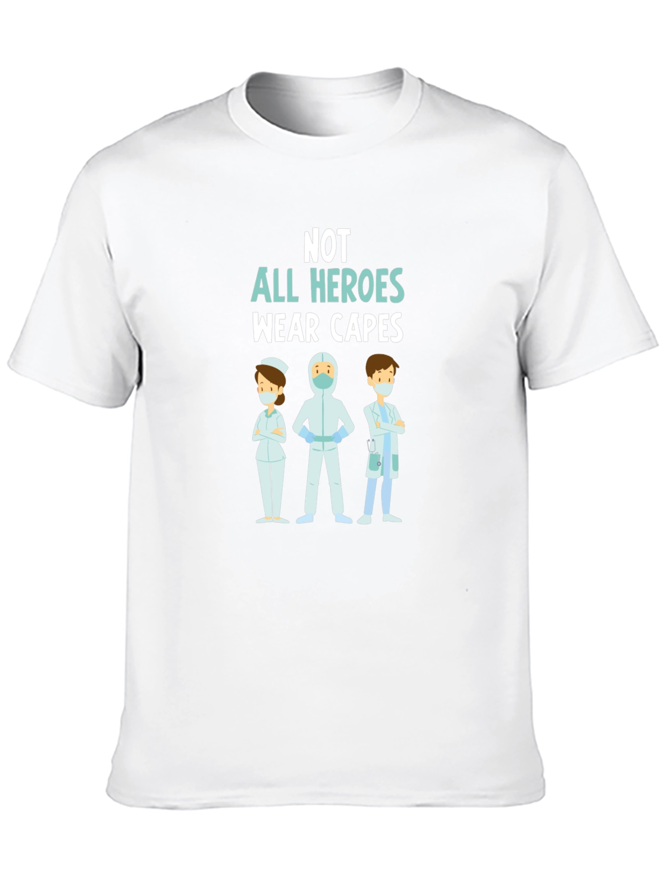 Black Heroes Wear Scrubs T-Shirt, Healthcare Hero Tee view 10