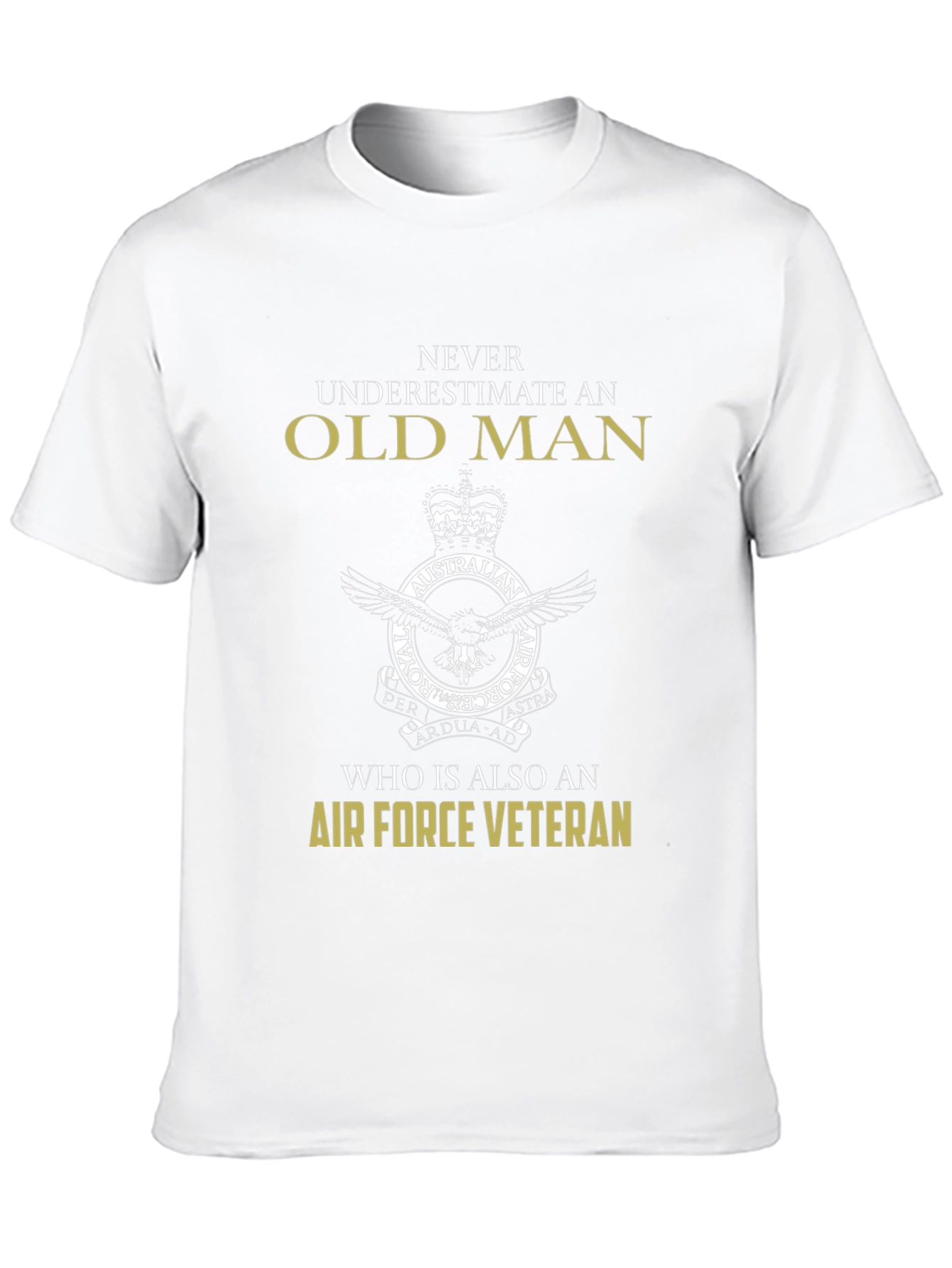 Air Force Veteran Old Man T-Shirt - 10