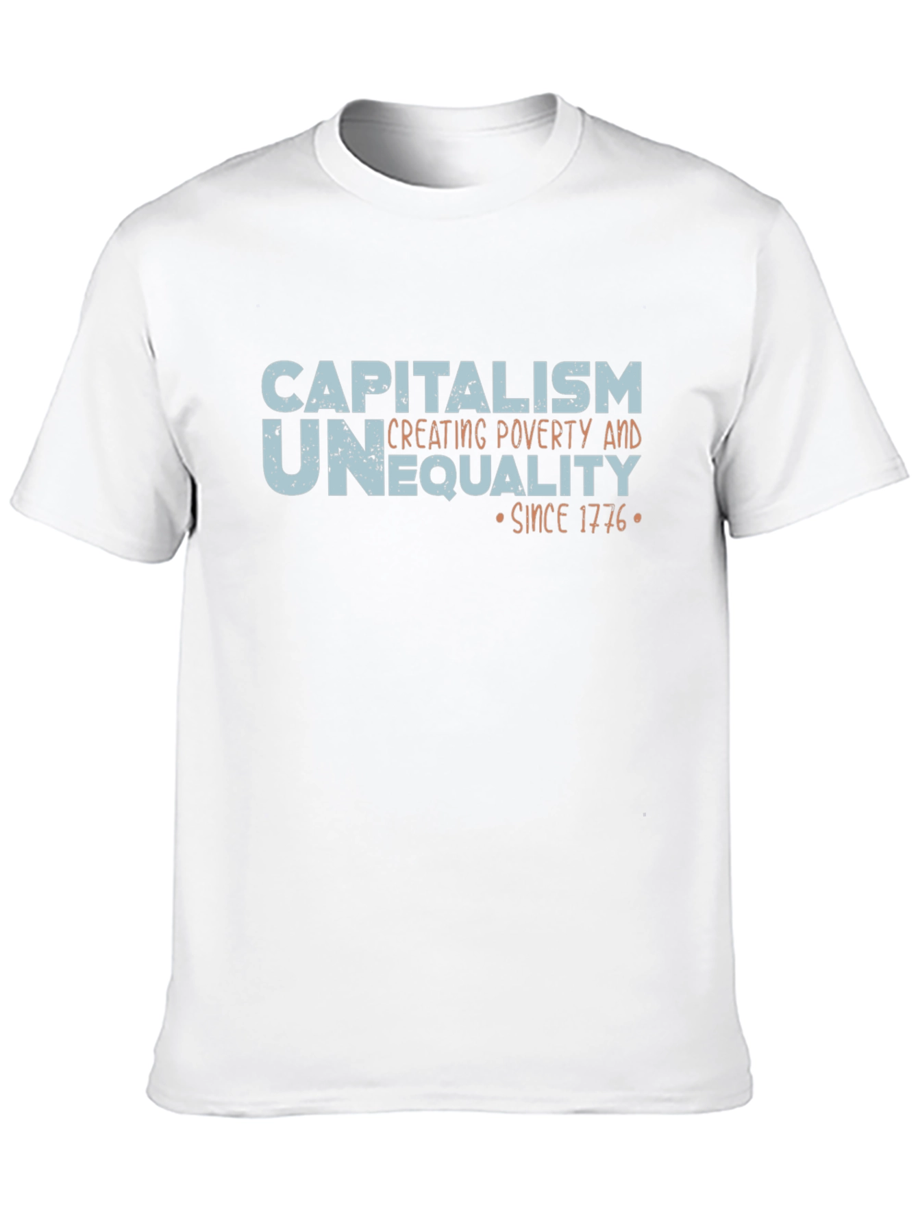 Black Capitalism Inequality T-Shirt - Since 1776 view 10