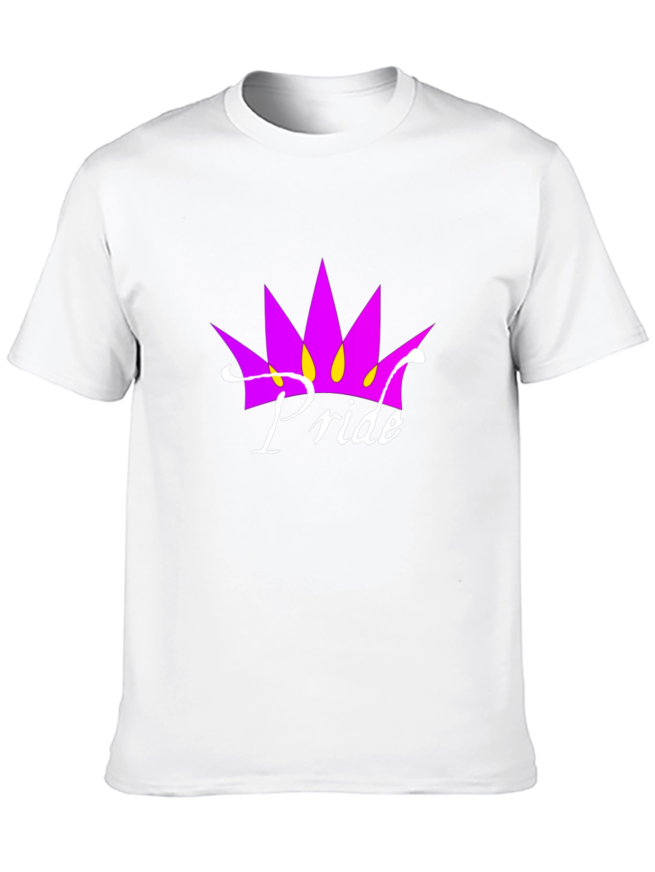 Black Pride Crown Graphic Black T-Shirt view 10