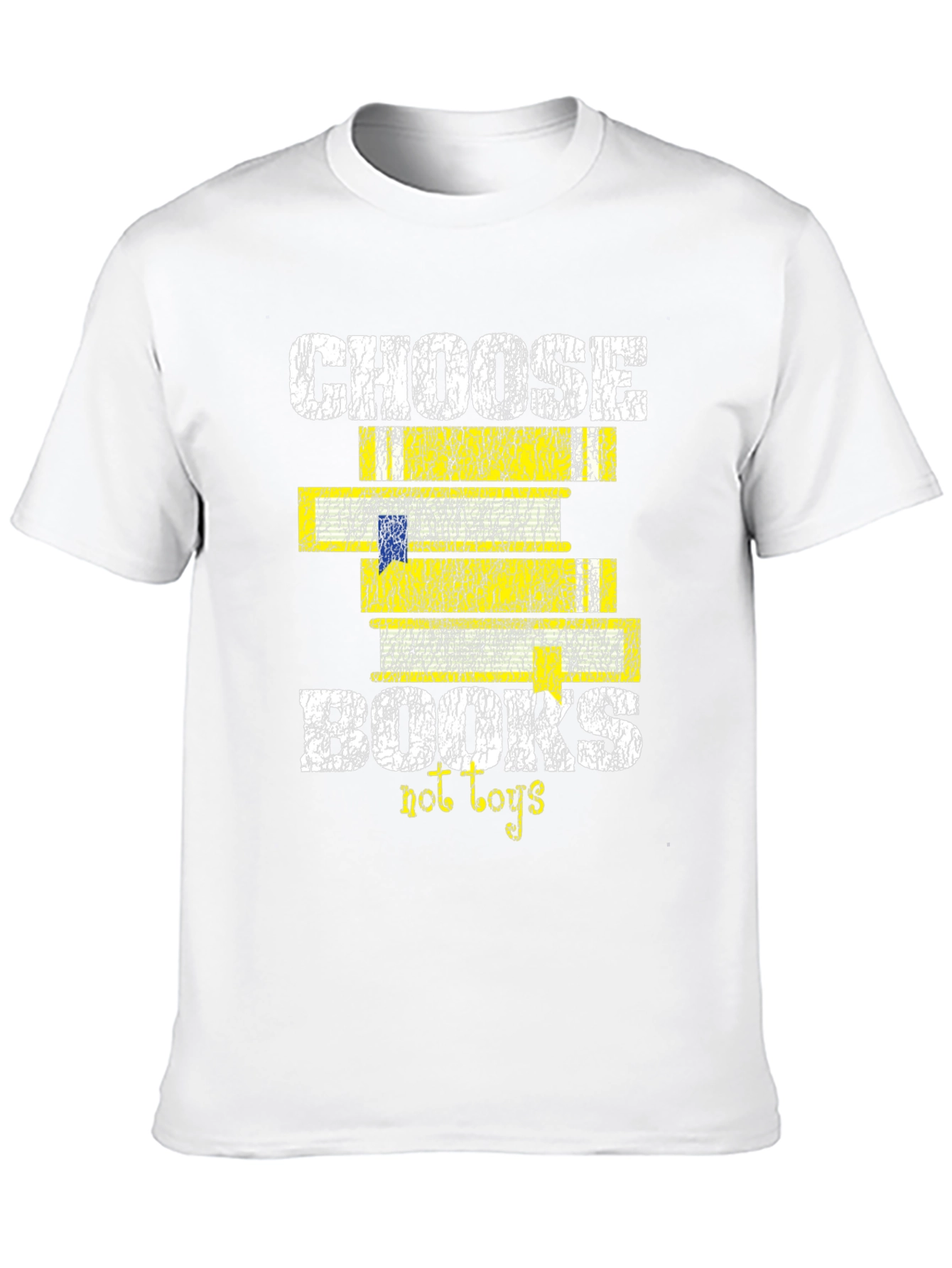 Black Choose Books Not Boys Graphic Tee view 10