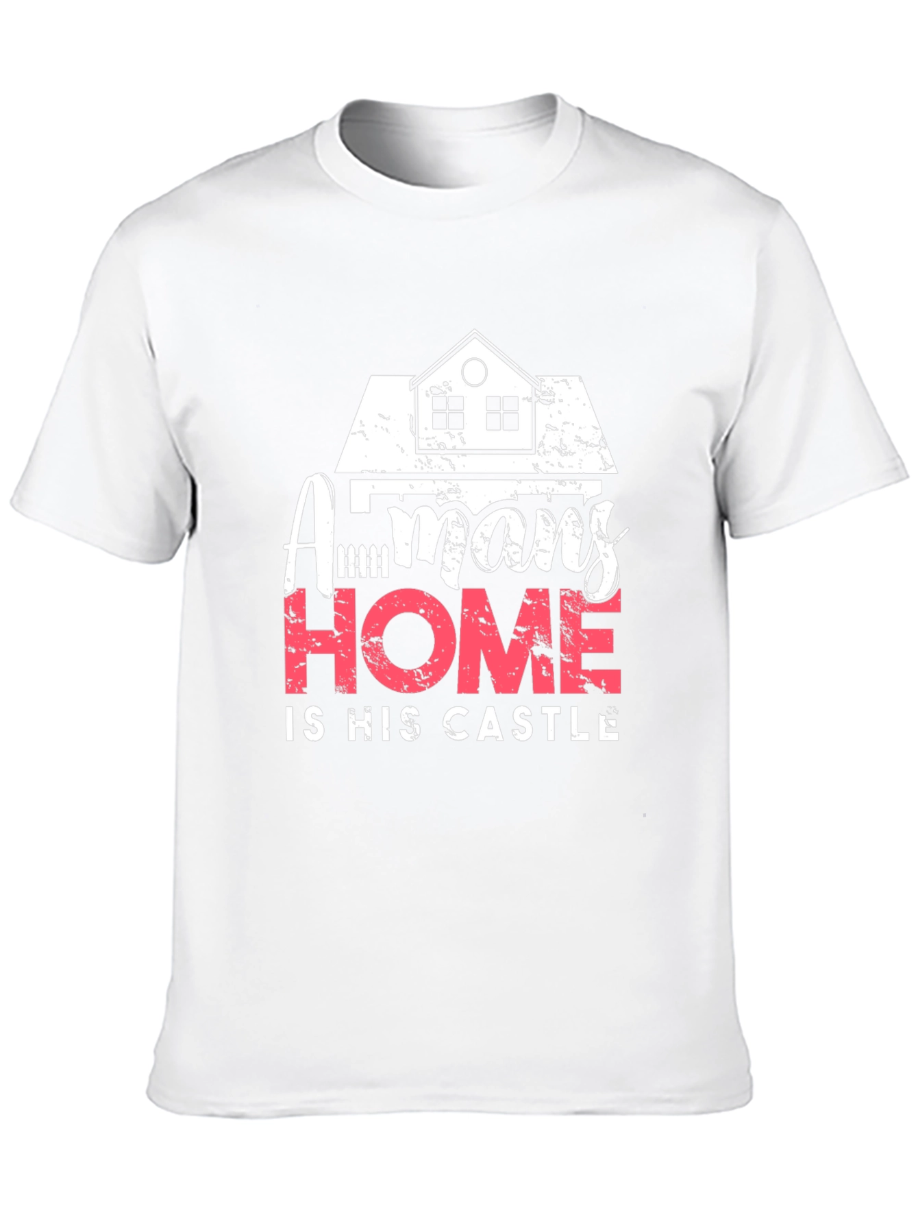 Black Man's Home is His Castle Graphic T-Shirt view 10